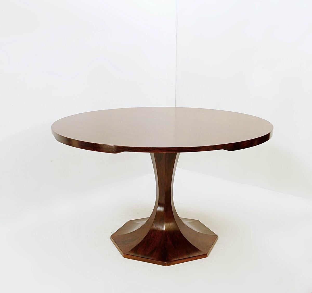 italien Table de salle à manger du milieu du siècle dernier par Carlo di Carli, Italie, 1970 en vente