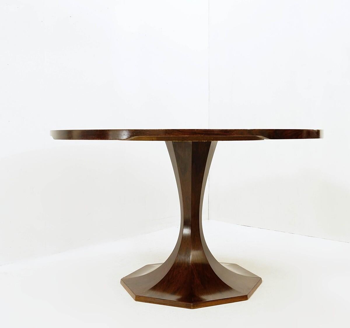Fin du 20e siècle Table de salle à manger du milieu du siècle dernier par Carlo di Carli, Italie, 1970 en vente