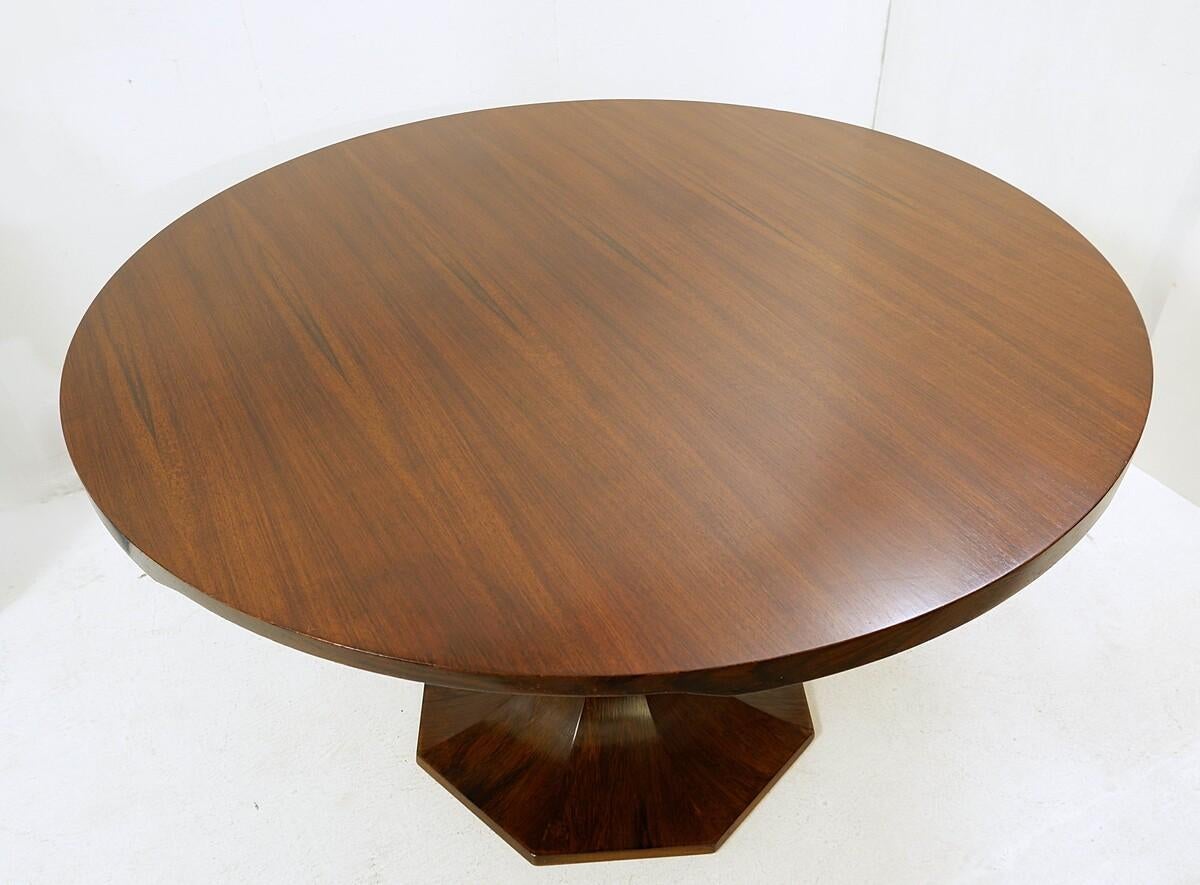 Table de salle à manger du milieu du siècle dernier par Carlo di Carli, Italie, 1970 en vente 2