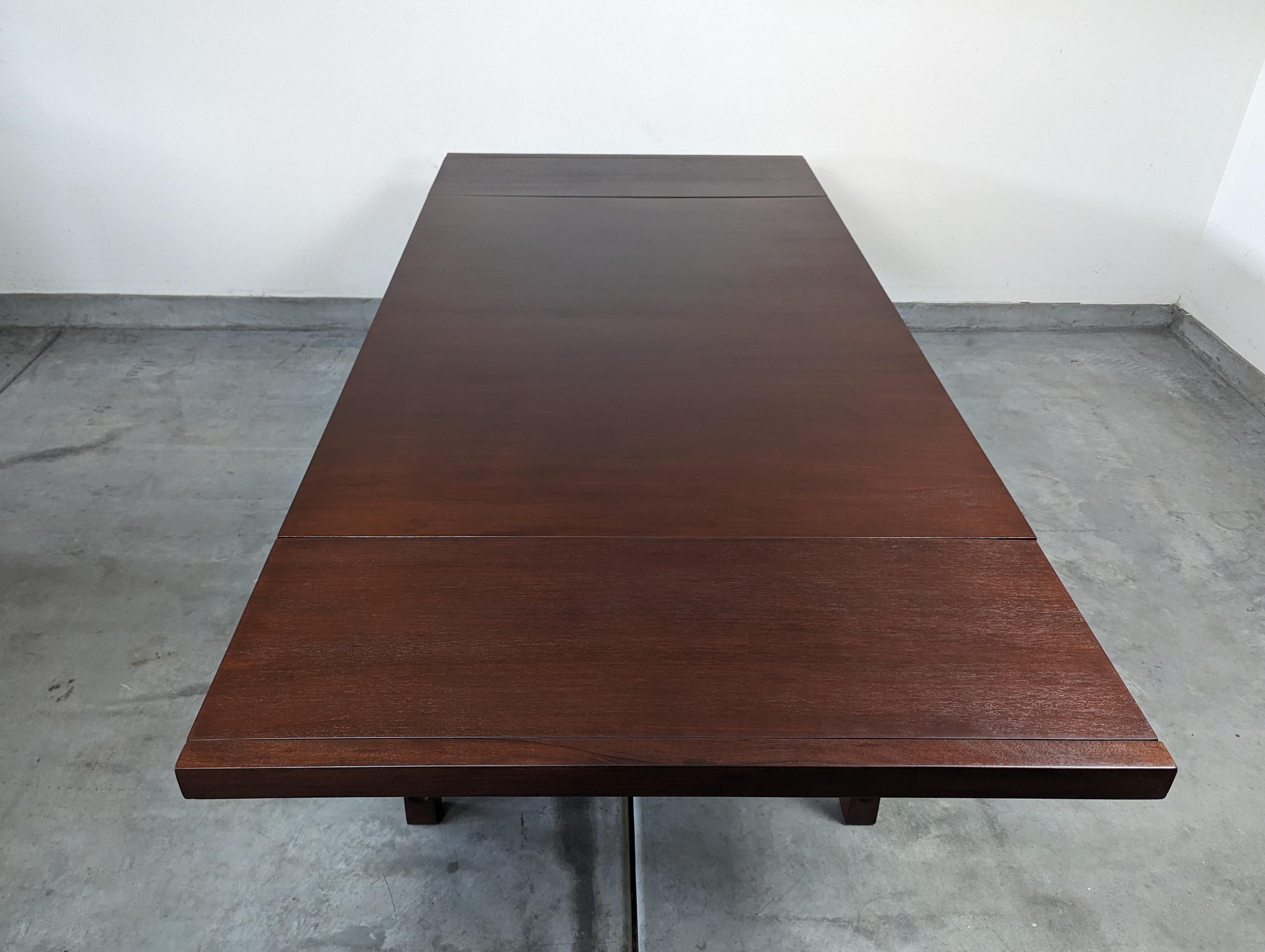 Mid-Century Dining Table by Edmond J. Spence for Industria Mueblera of Mexico 3