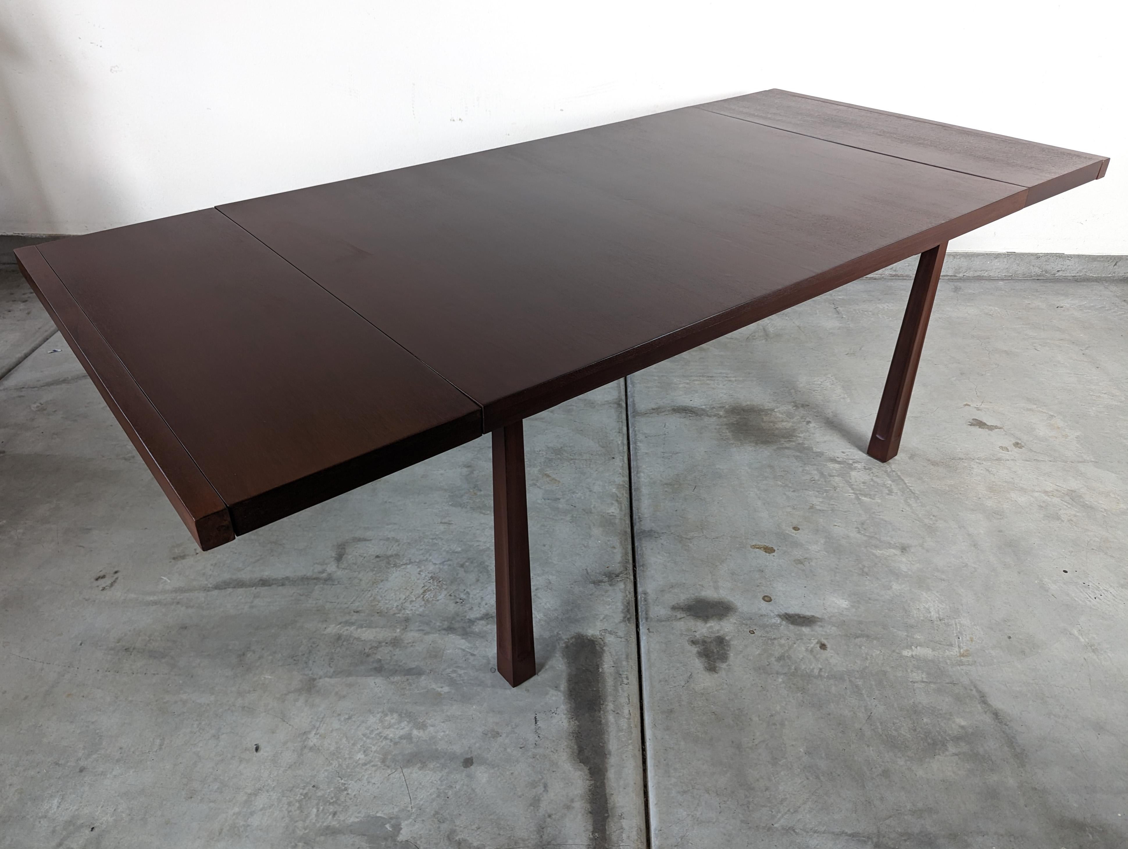 Mid-Century Dining Table by Edmond J. Spence for Industria Mueblera of Mexico 4