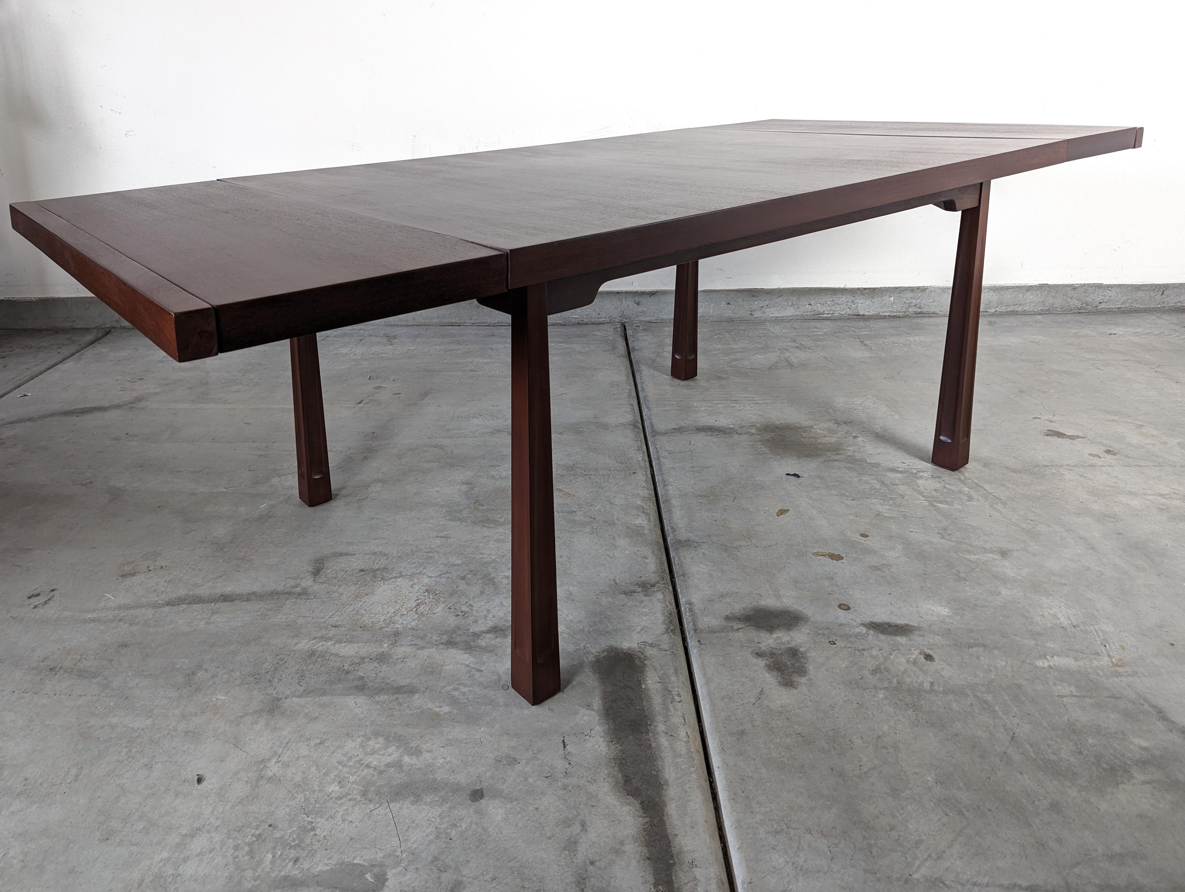 Mid-Century Dining Table by Edmond J. Spence for Industria Mueblera of Mexico 5
