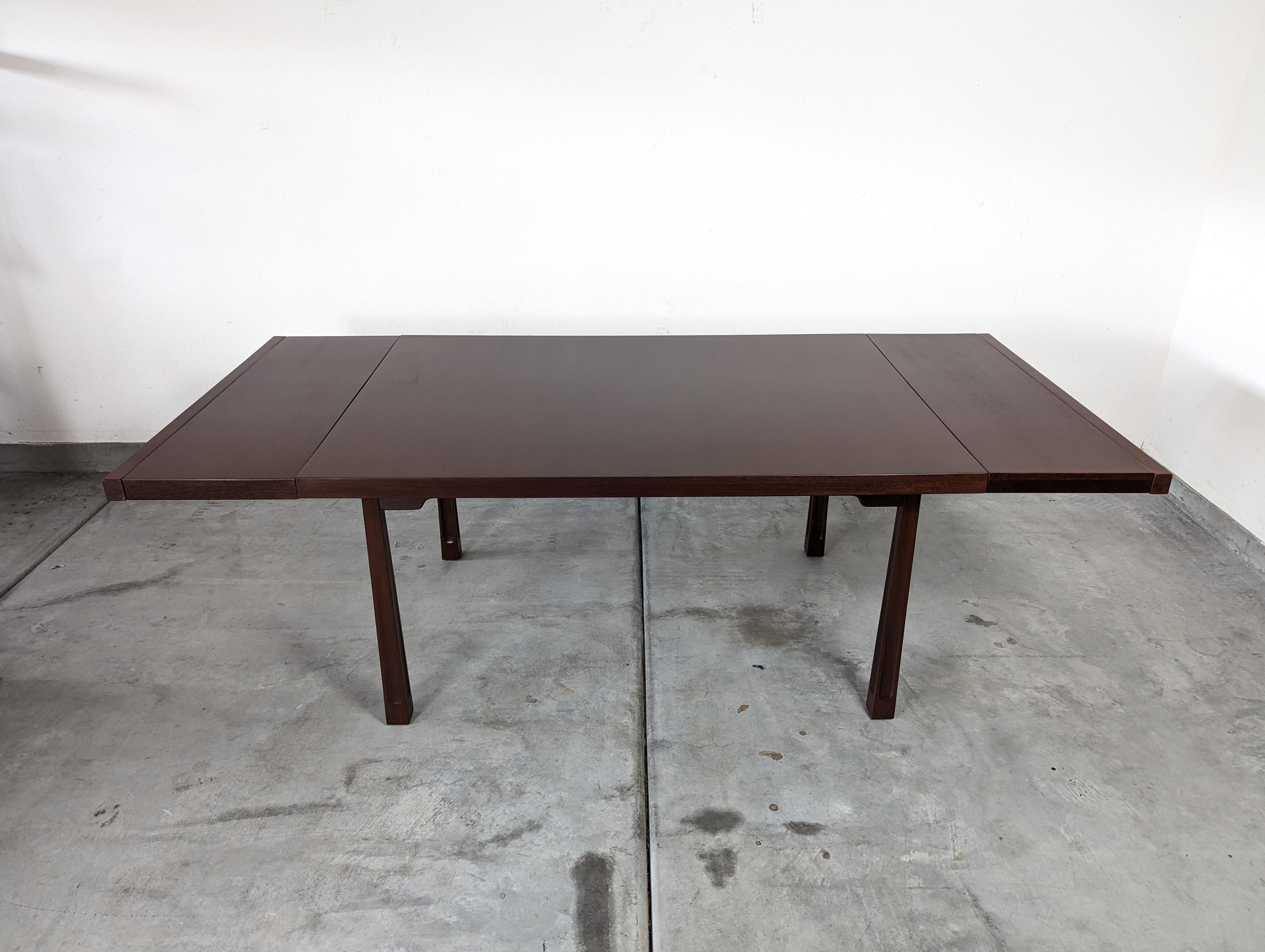 Mid-Century Dining Table by Edmond J. Spence for Industria Mueblera of Mexico 1