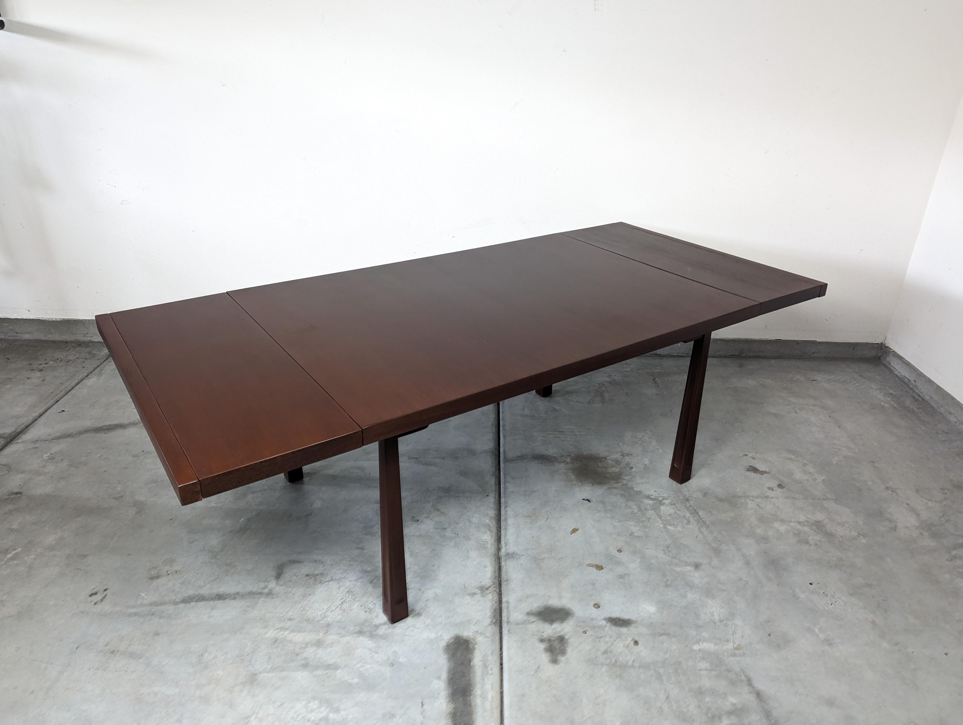 Mid-Century Dining Table by Edmond J. Spence for Industria Mueblera of Mexico 2