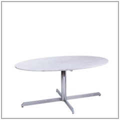 Table de salle à manger du milieu du siècle par Florence Knoll pour Roche Bobois - années 1960