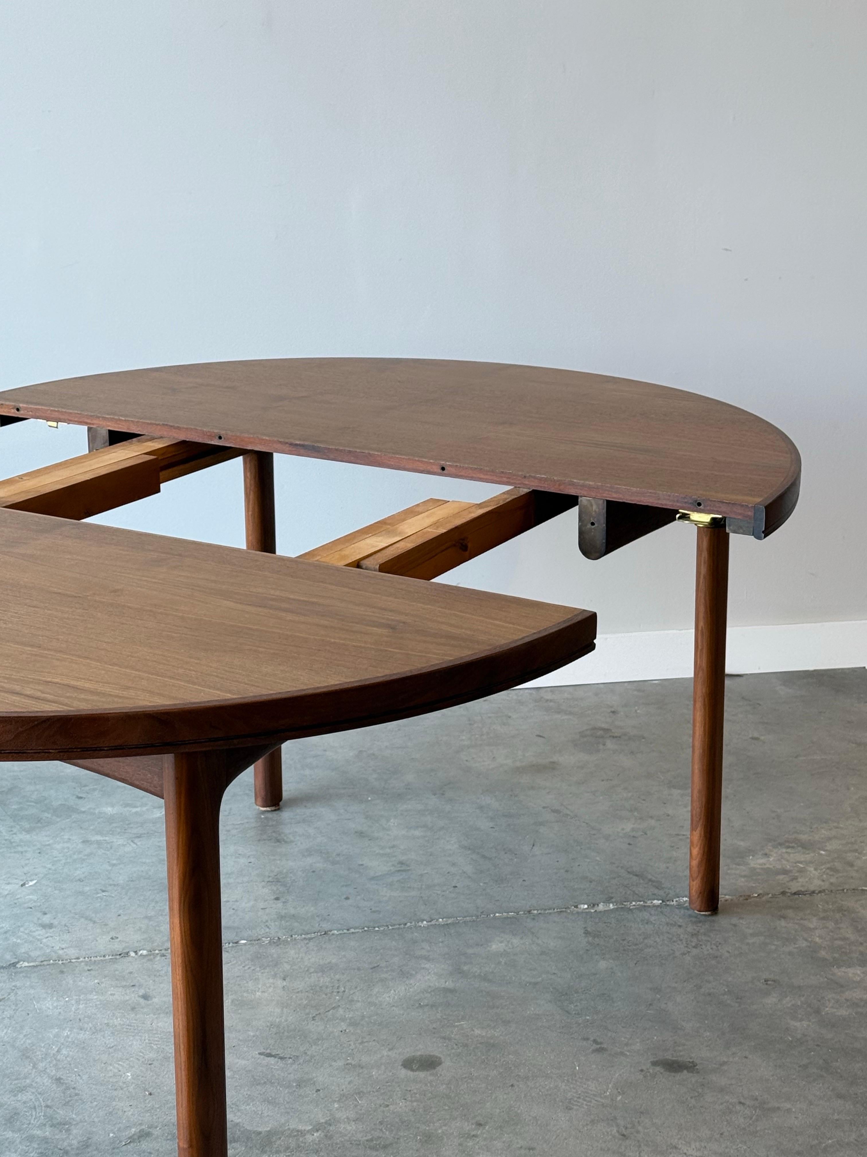 Wood Mid-Century Dining Table by Folke Ohlsson for Dux
