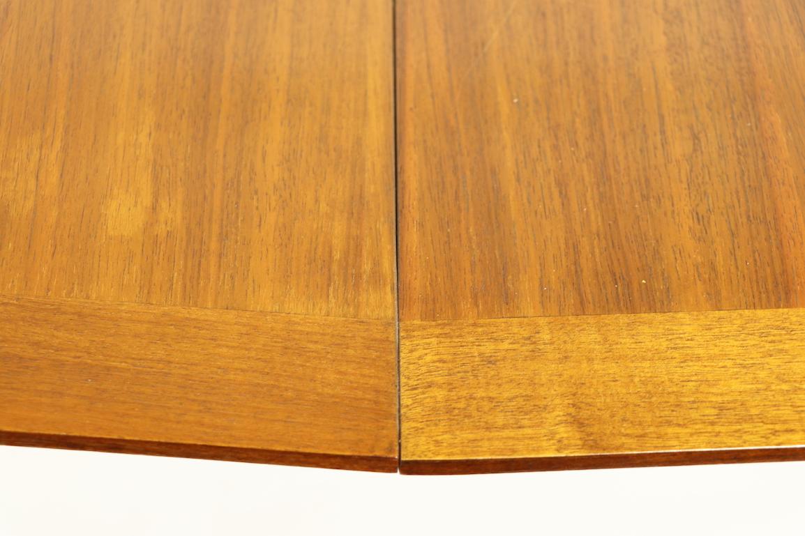 Veneer Mid Century Dining Table by Gimson and Slater For Sale