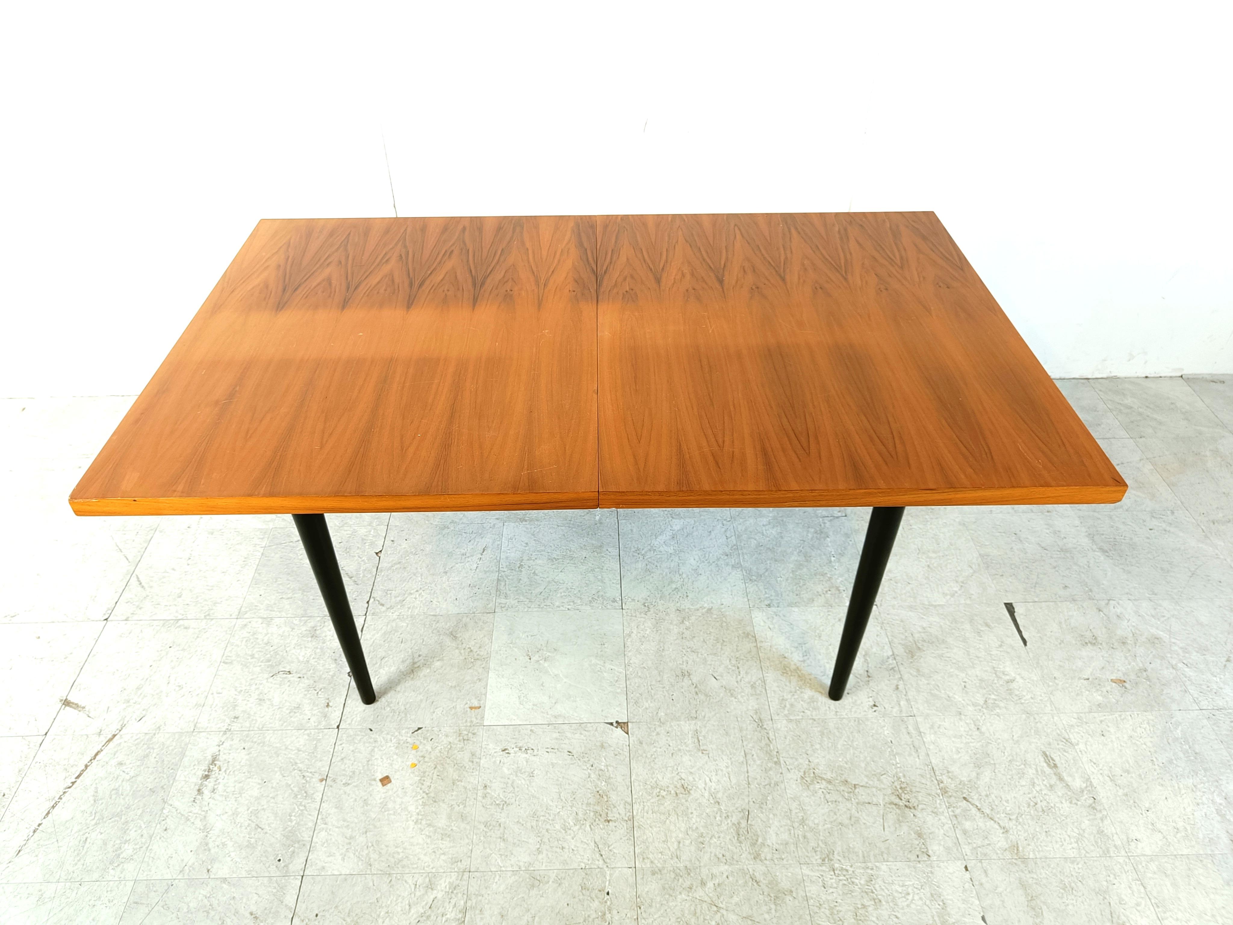 Mid century dining table by Jos De Mey, 1960s For Sale 3