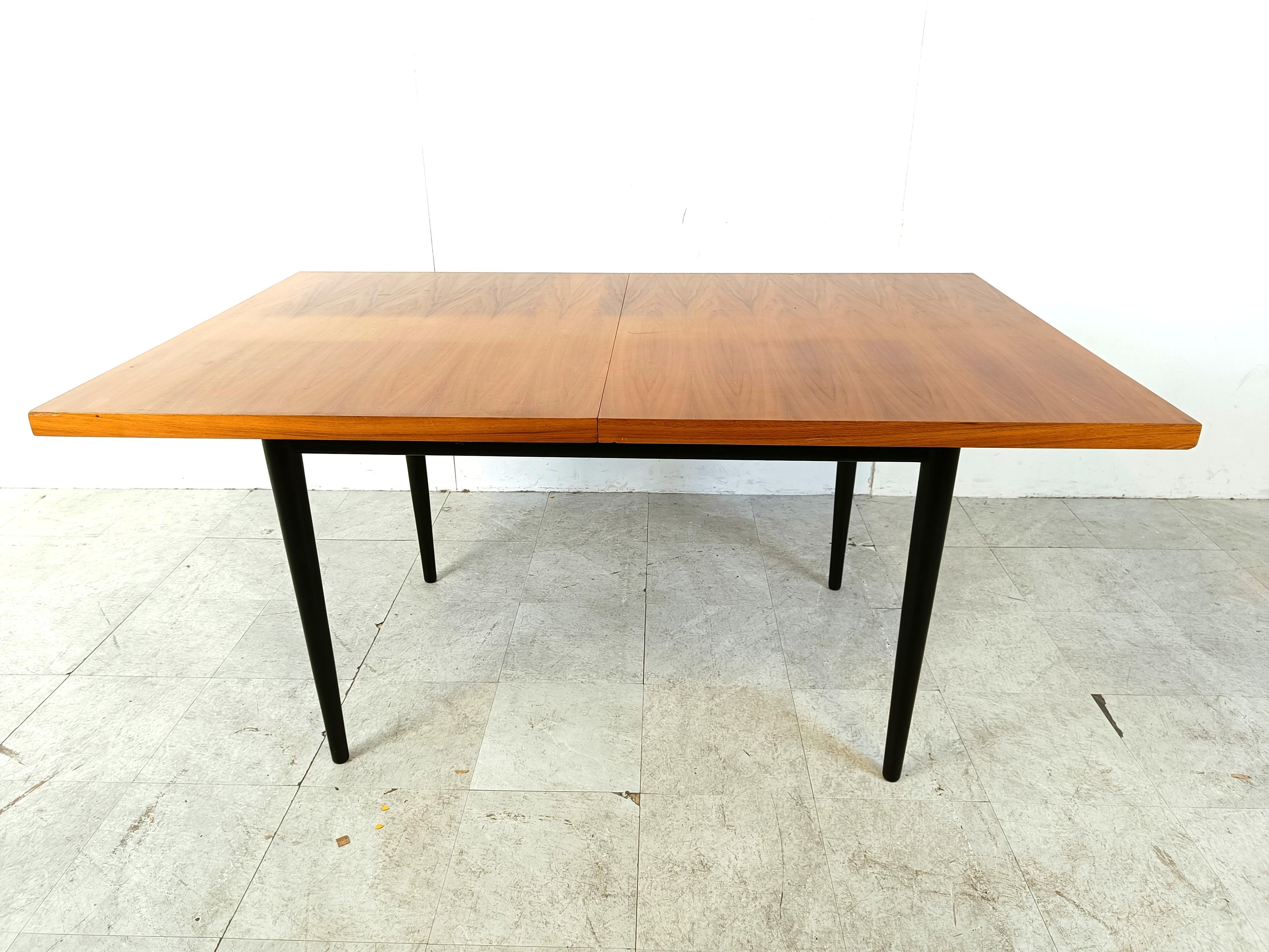 Mid century dining table by Jos De Mey, 1960s For Sale 4
