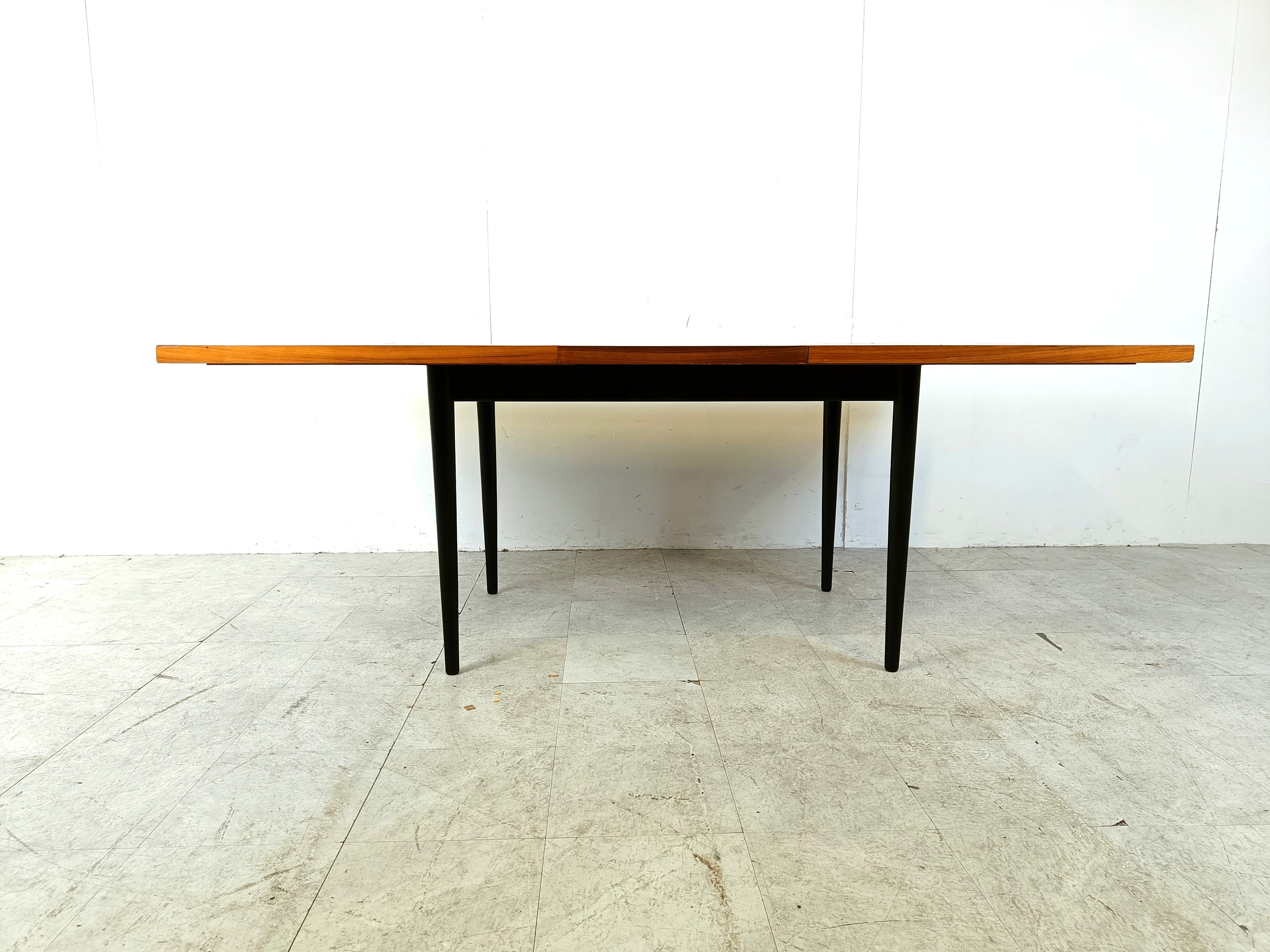 Mid-20th Century Mid century dining table by Jos De Mey, 1960s For Sale