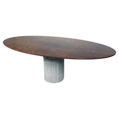 Table de salle à manger du milieu du siècle par Maurizo Salvato pour Saporiti, Italie, 1970