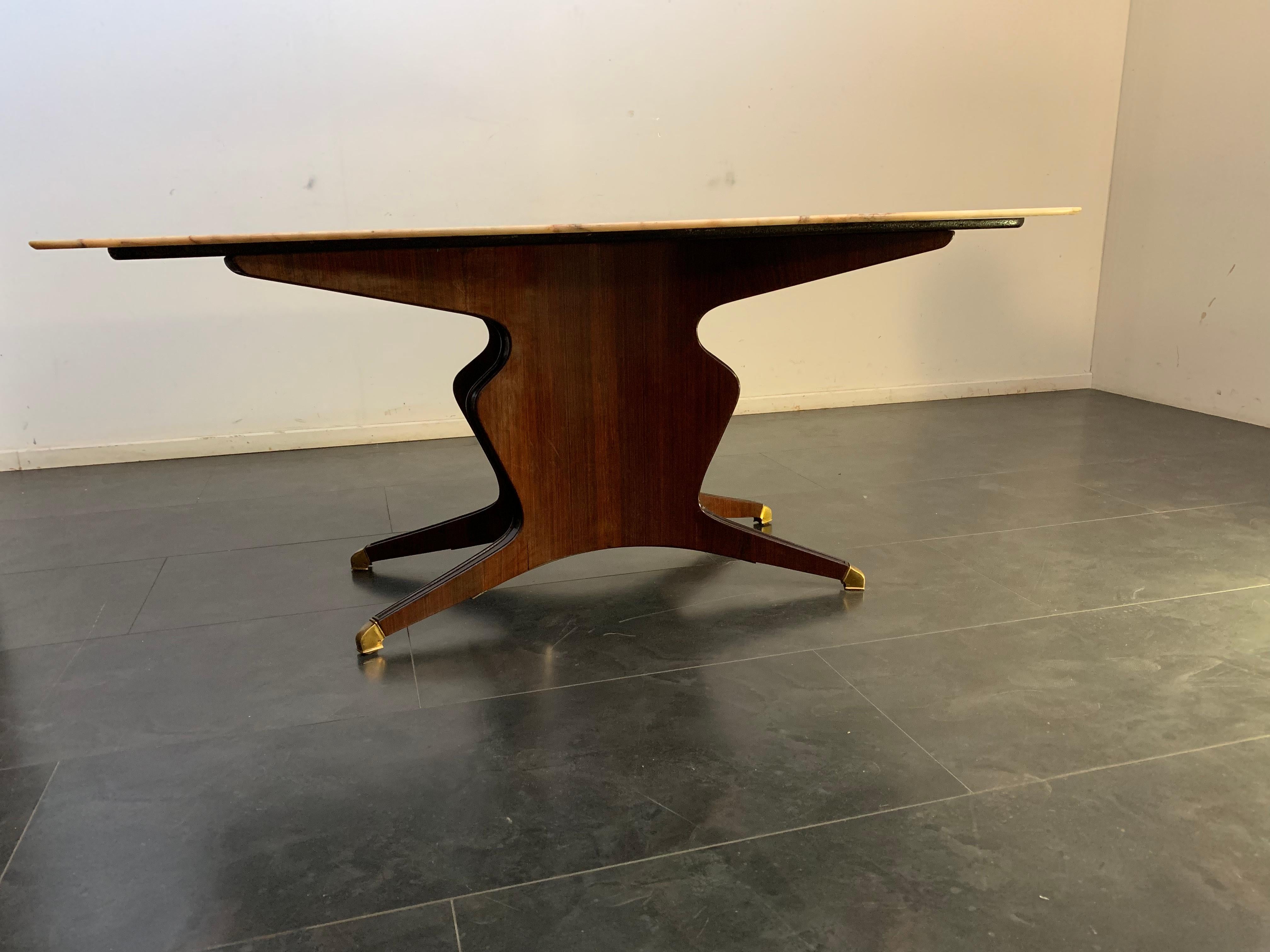 Mid-20th Century Mid-Century Dining Table by Osvaldo Borsani for Turri
