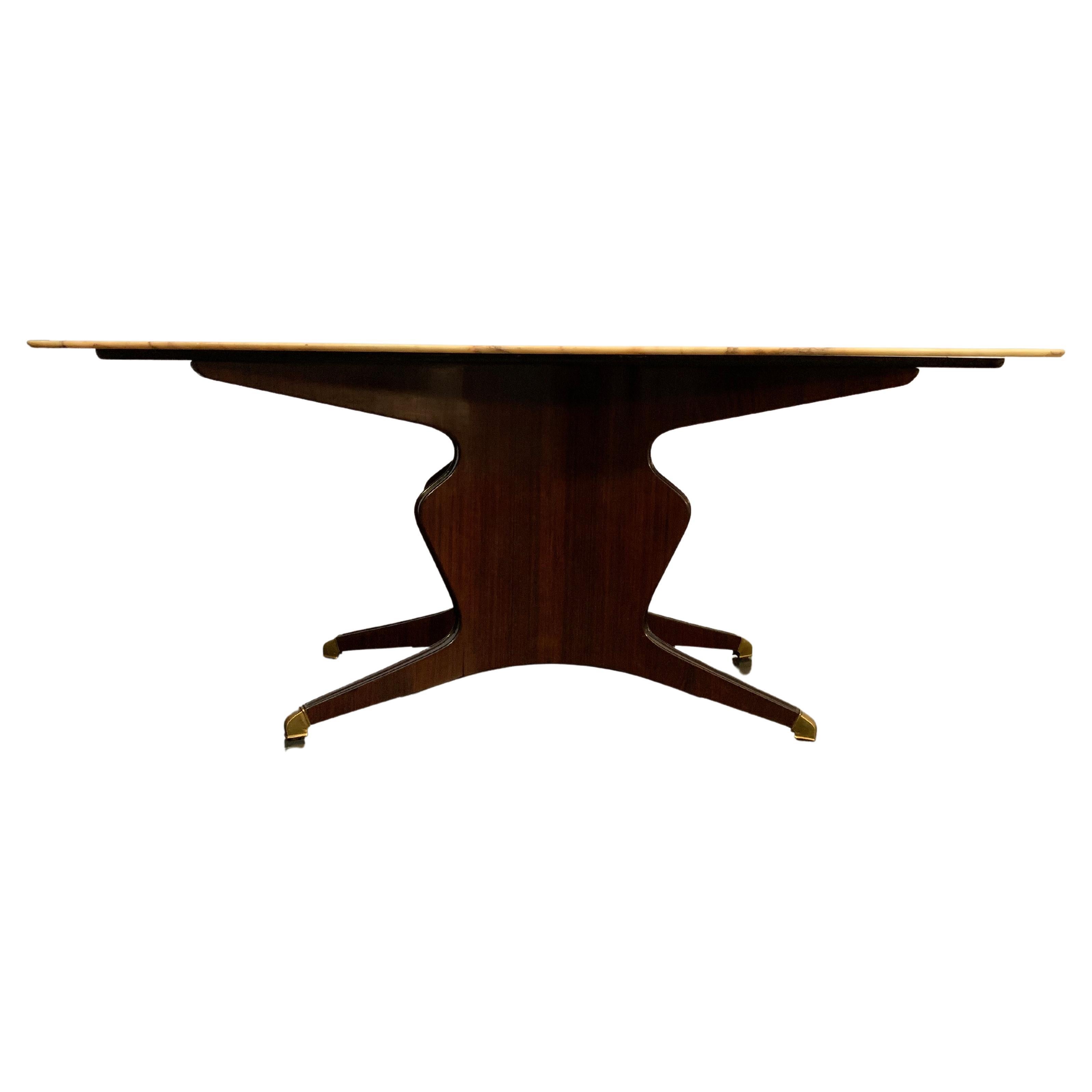 Mid-Century Dining Table by Osvaldo Borsani for Turri