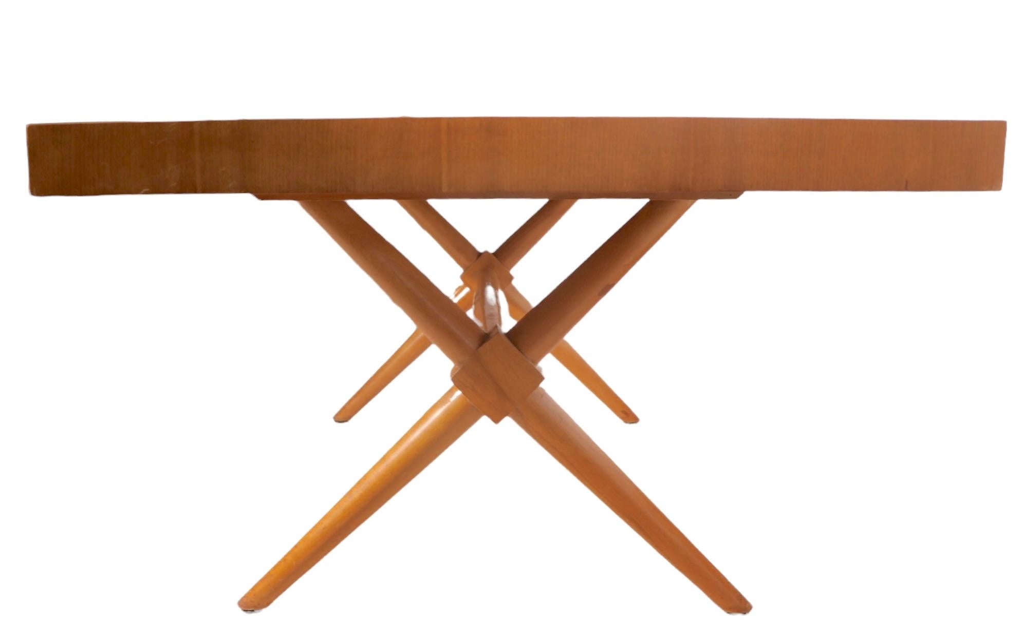 Ash Mid Century Dining Table by Robsjohn Gibbings for Widdicomb For Sale