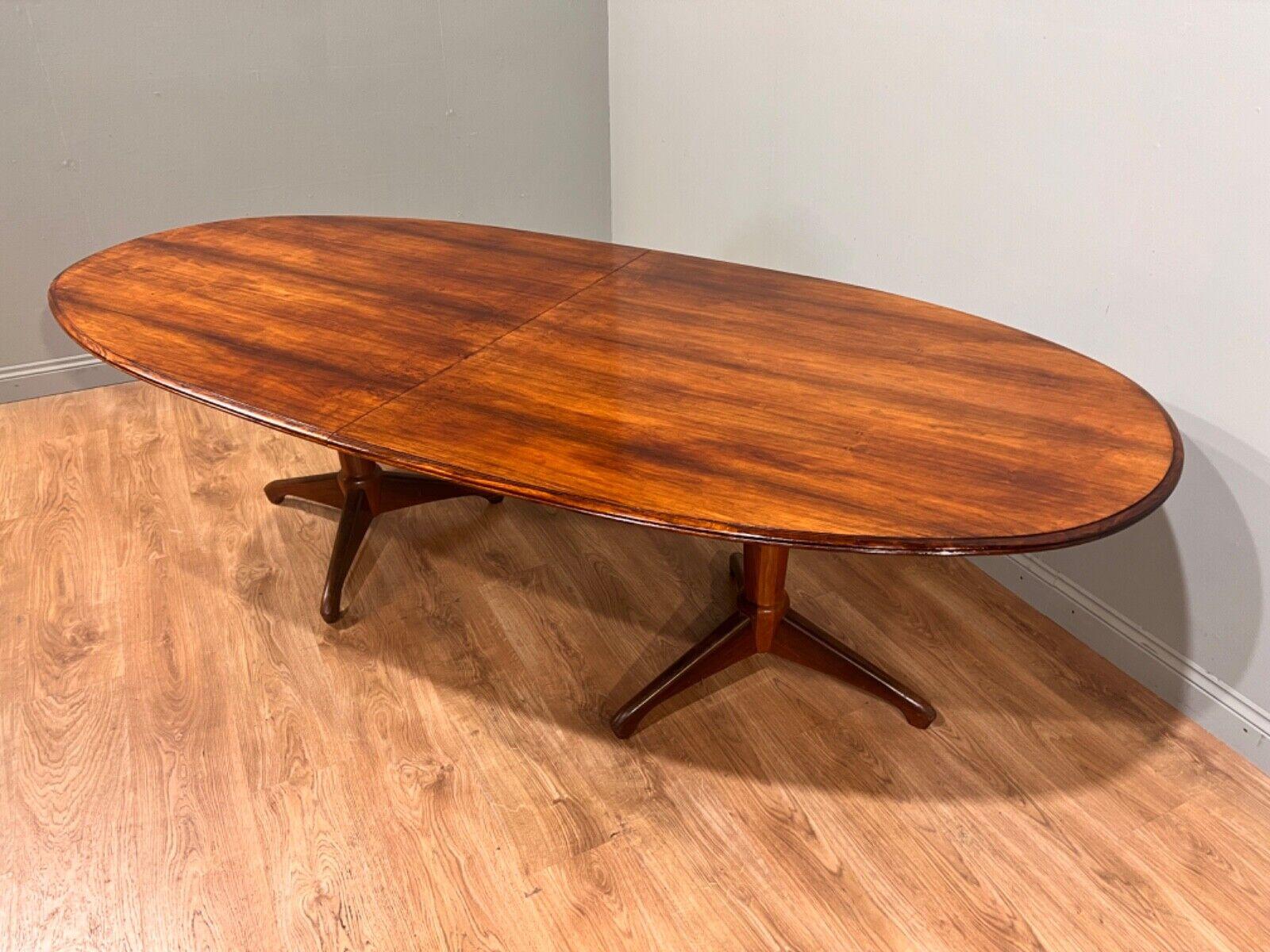 Mid Century Dining Table Extending by McIntosh 1960s 7