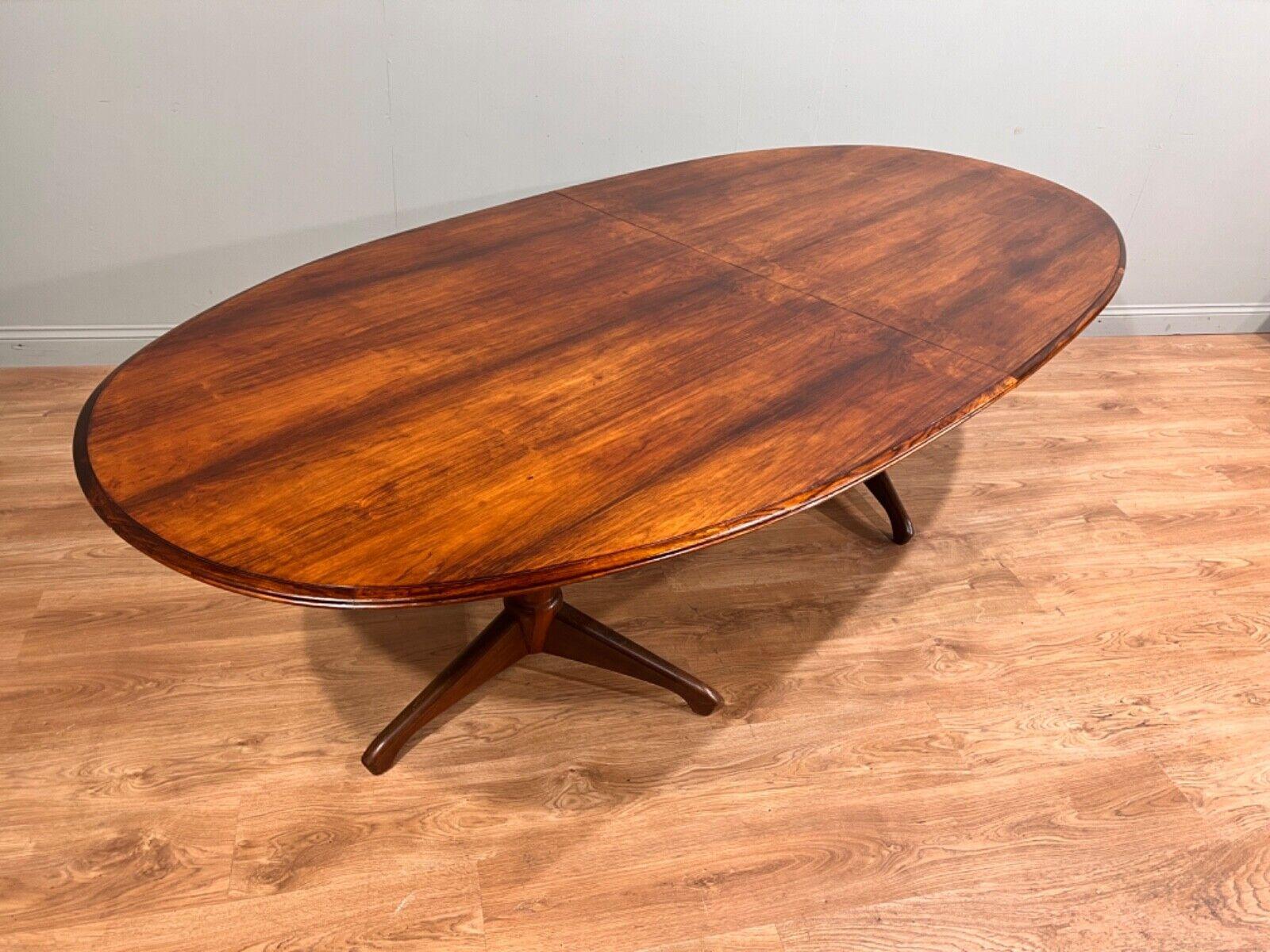 Mid Century Dining Table Extending by McIntosh 1960s 9