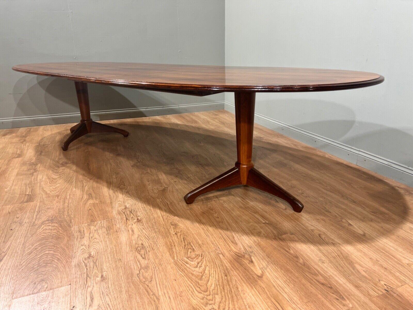 Mid Century Dining Table Extending by McIntosh 1960s 1