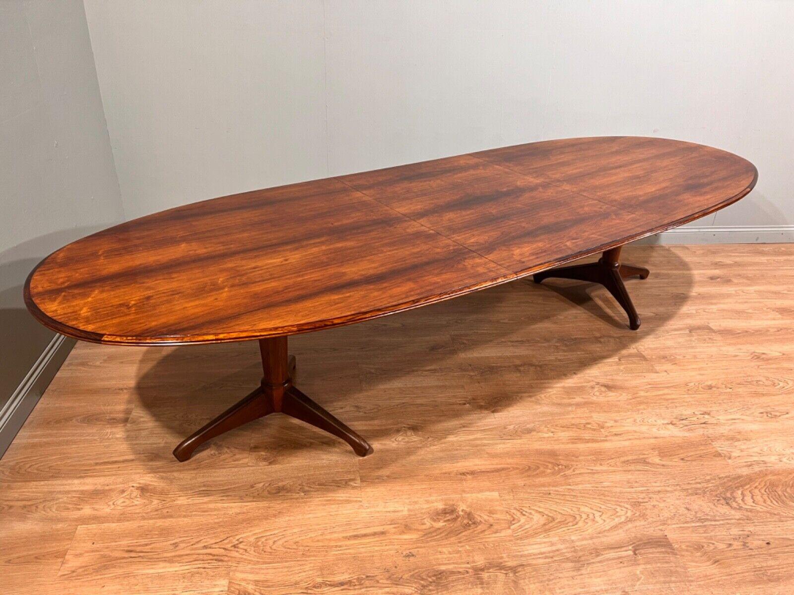 Mid Century Dining Table Extending by McIntosh 1960s 4