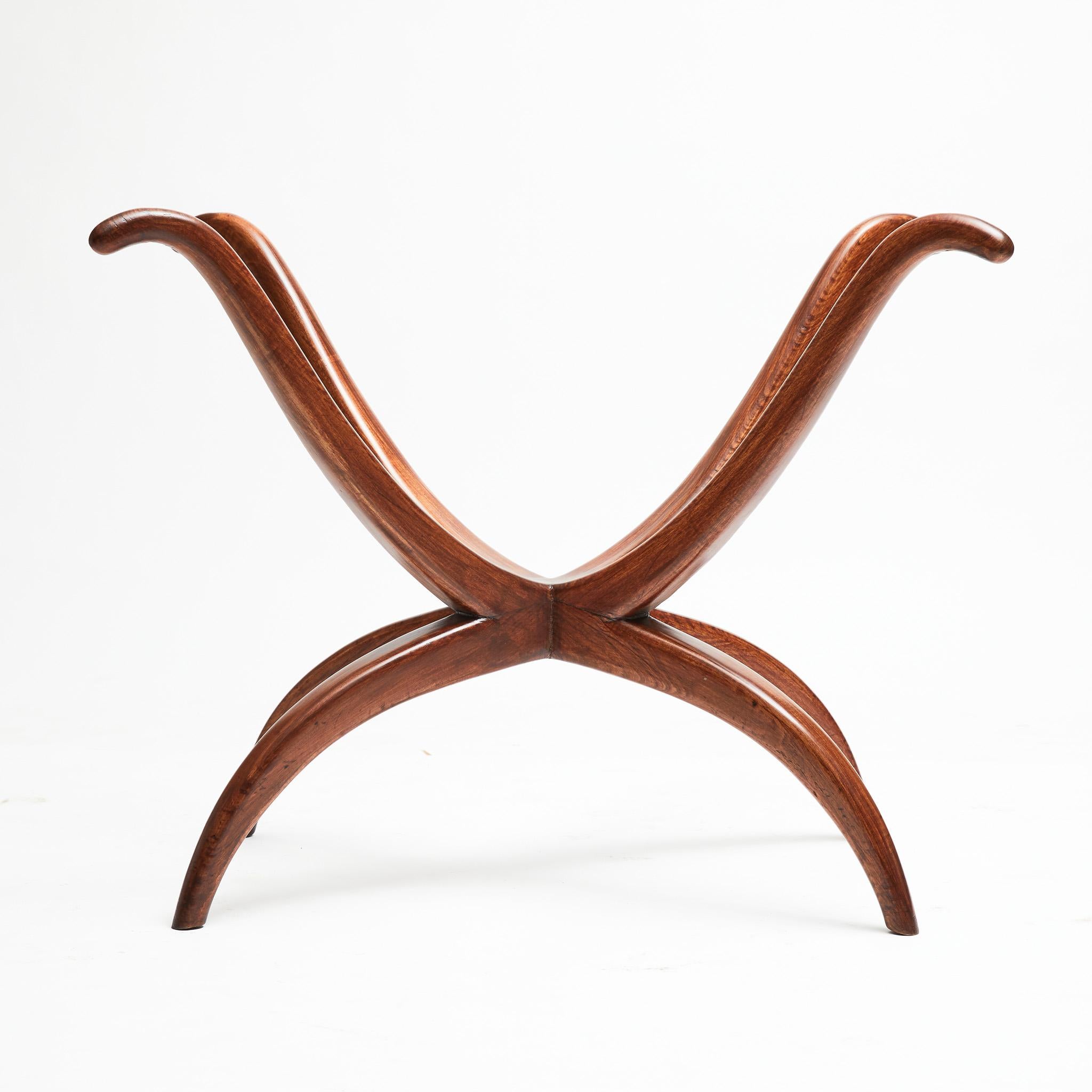 20th Century Brazilian Modern Dining Table in Caviuna Hardwood & White top by Fatima, 1963