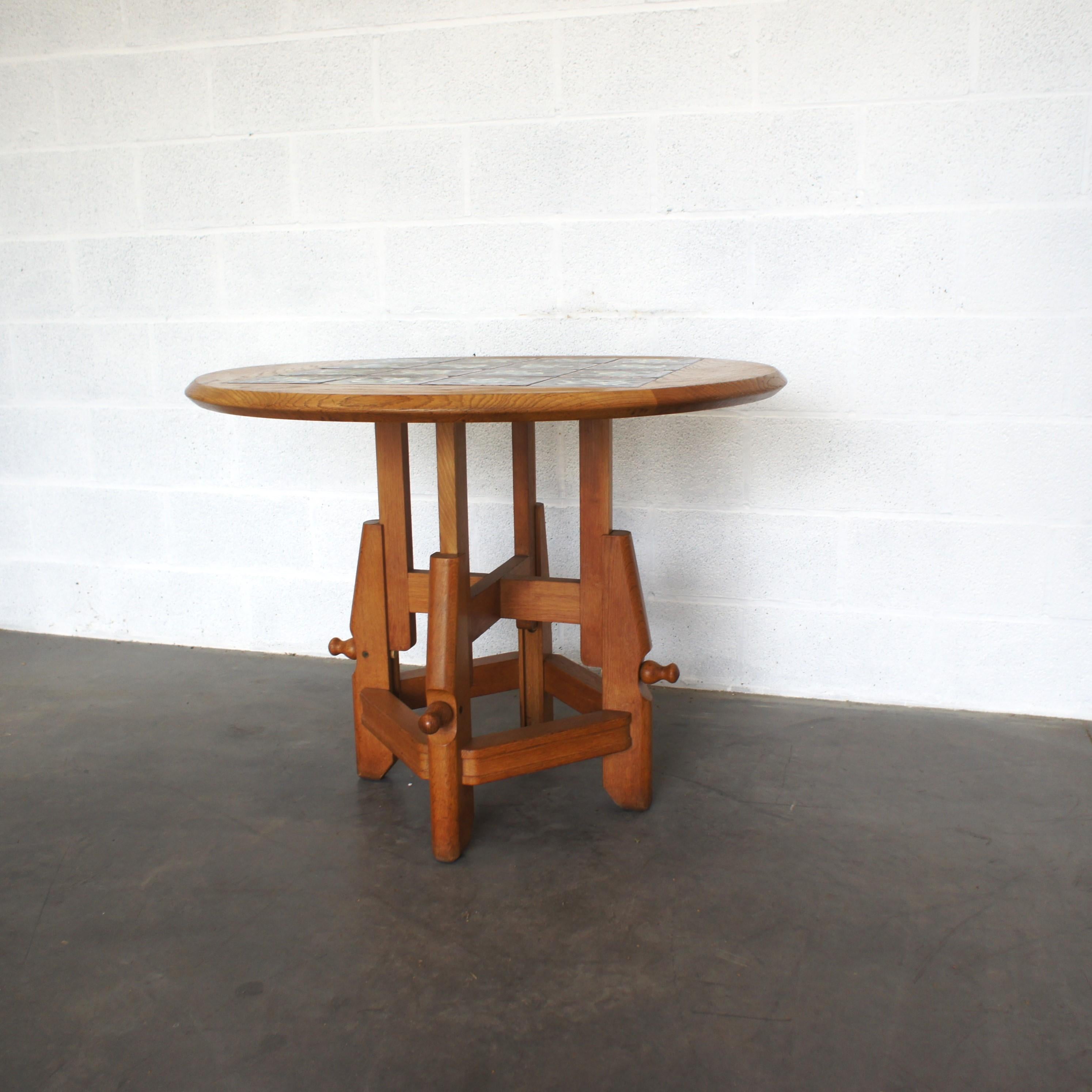 French Mid Century dining table model 