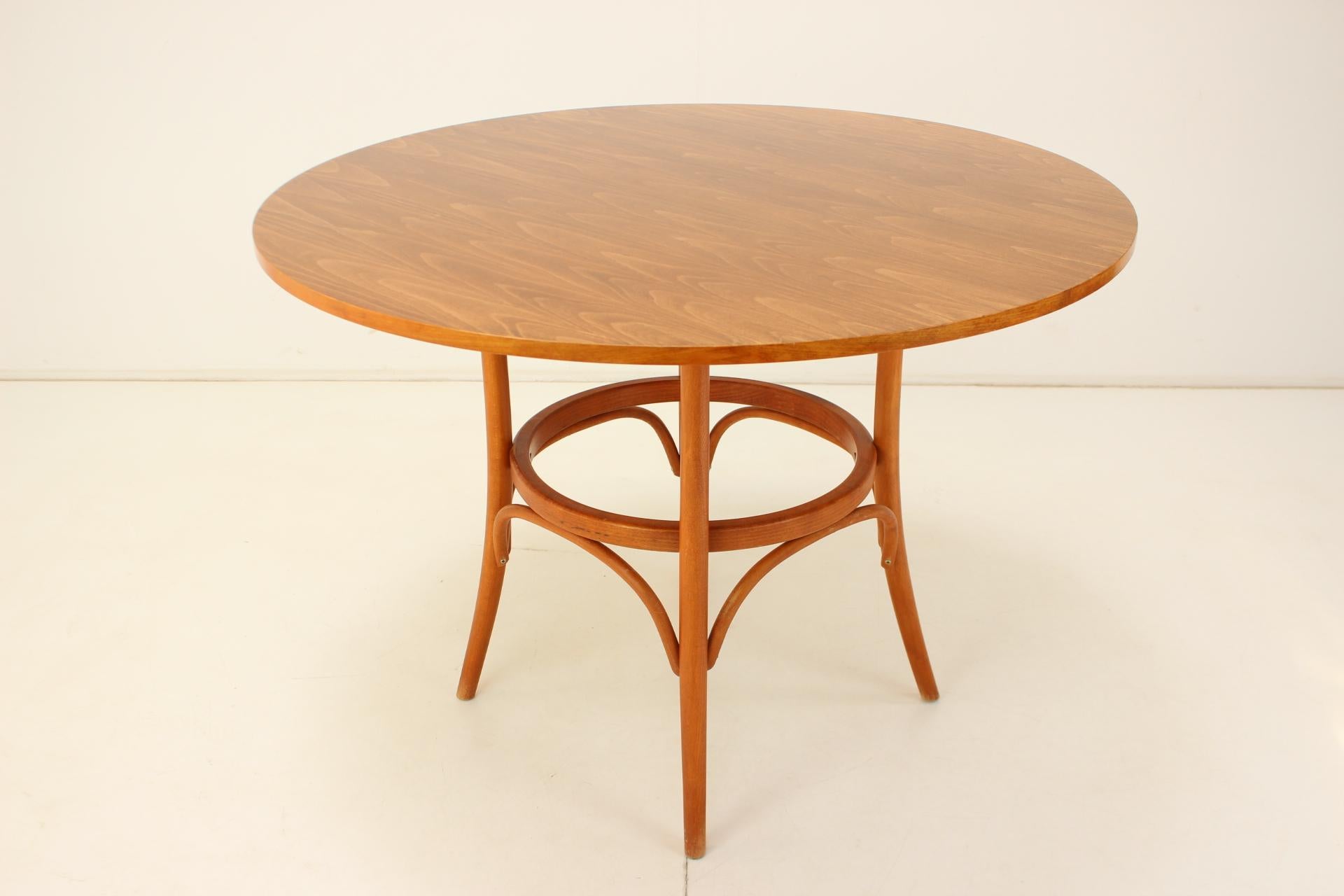 Mid-Century Dining Table/Ton, 1980's For Sale 1
