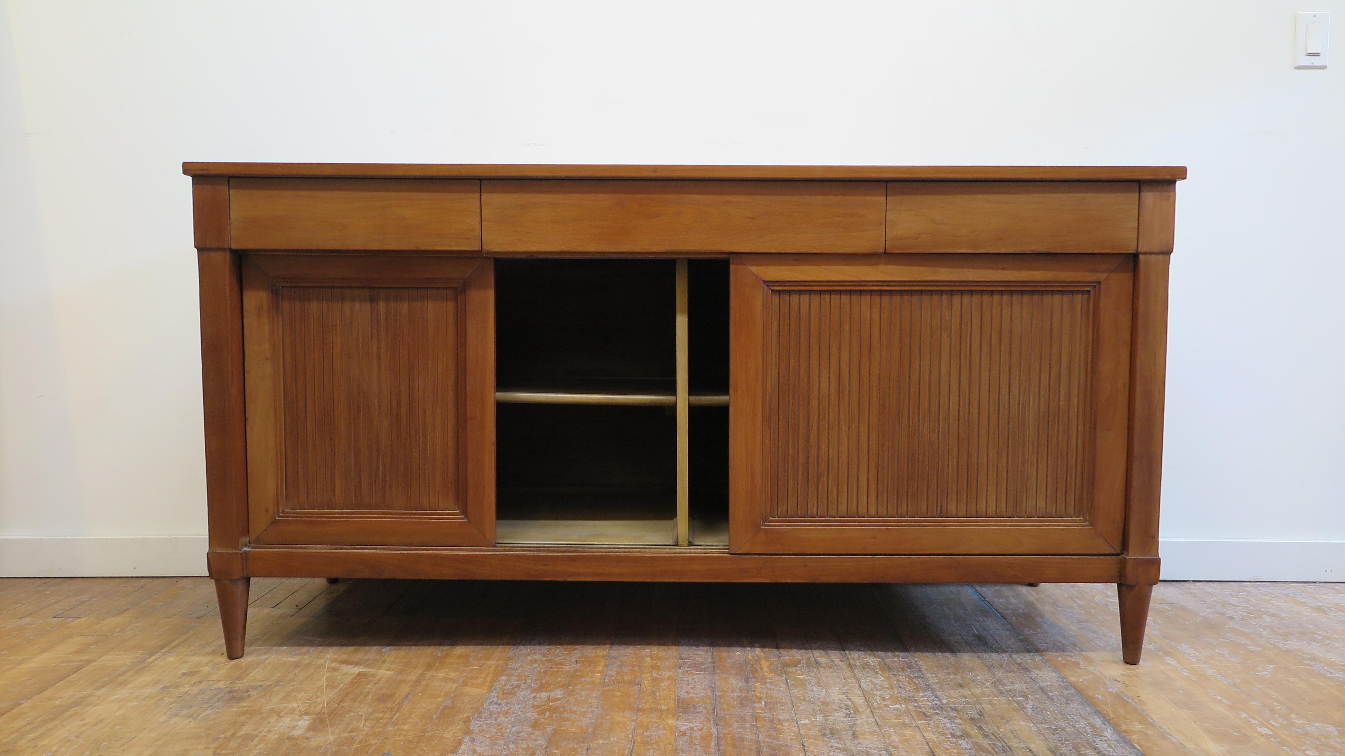 Mid Century Directorie Style Credenza Sideboard 1