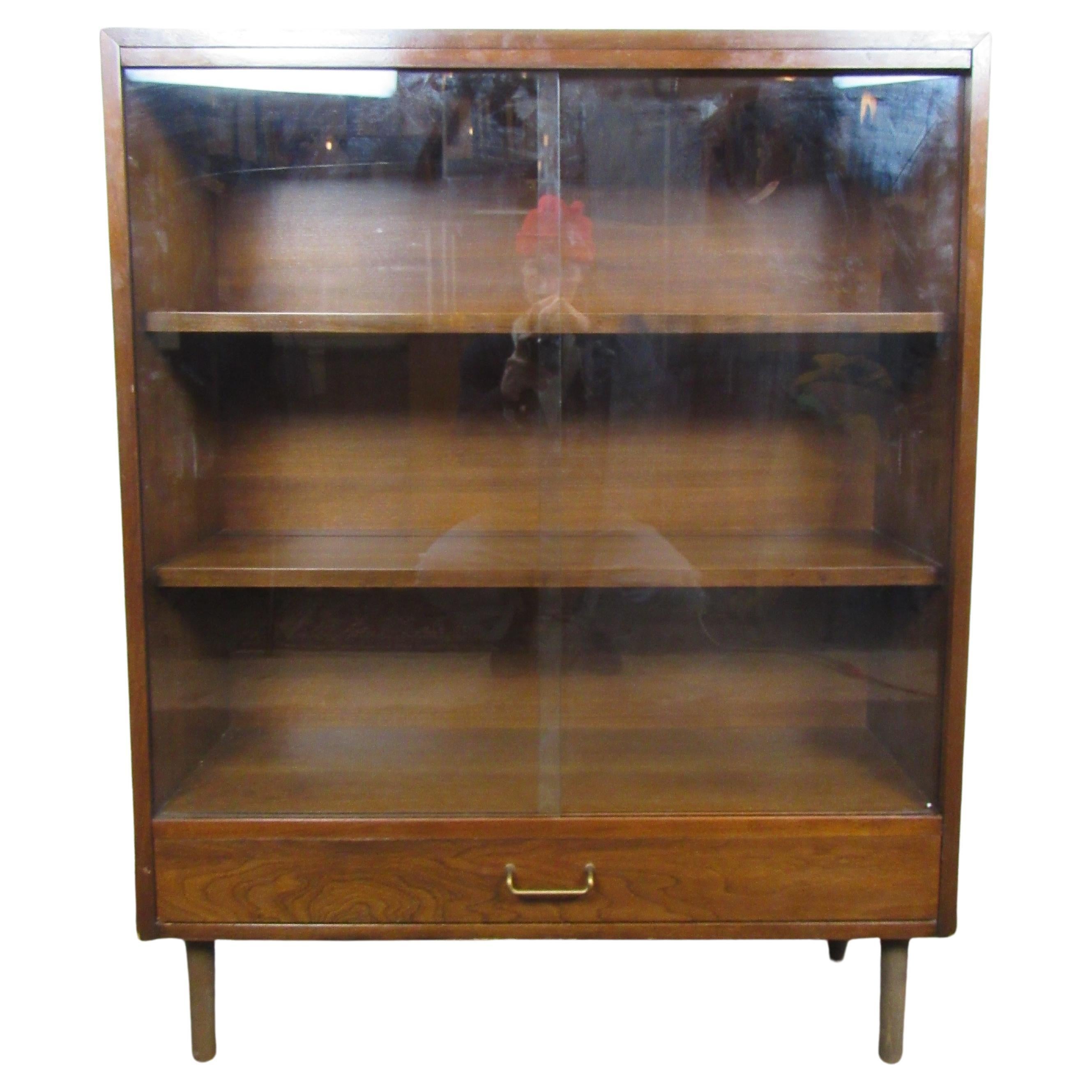 Mid-Century Display Case Cabinet by Martinsville