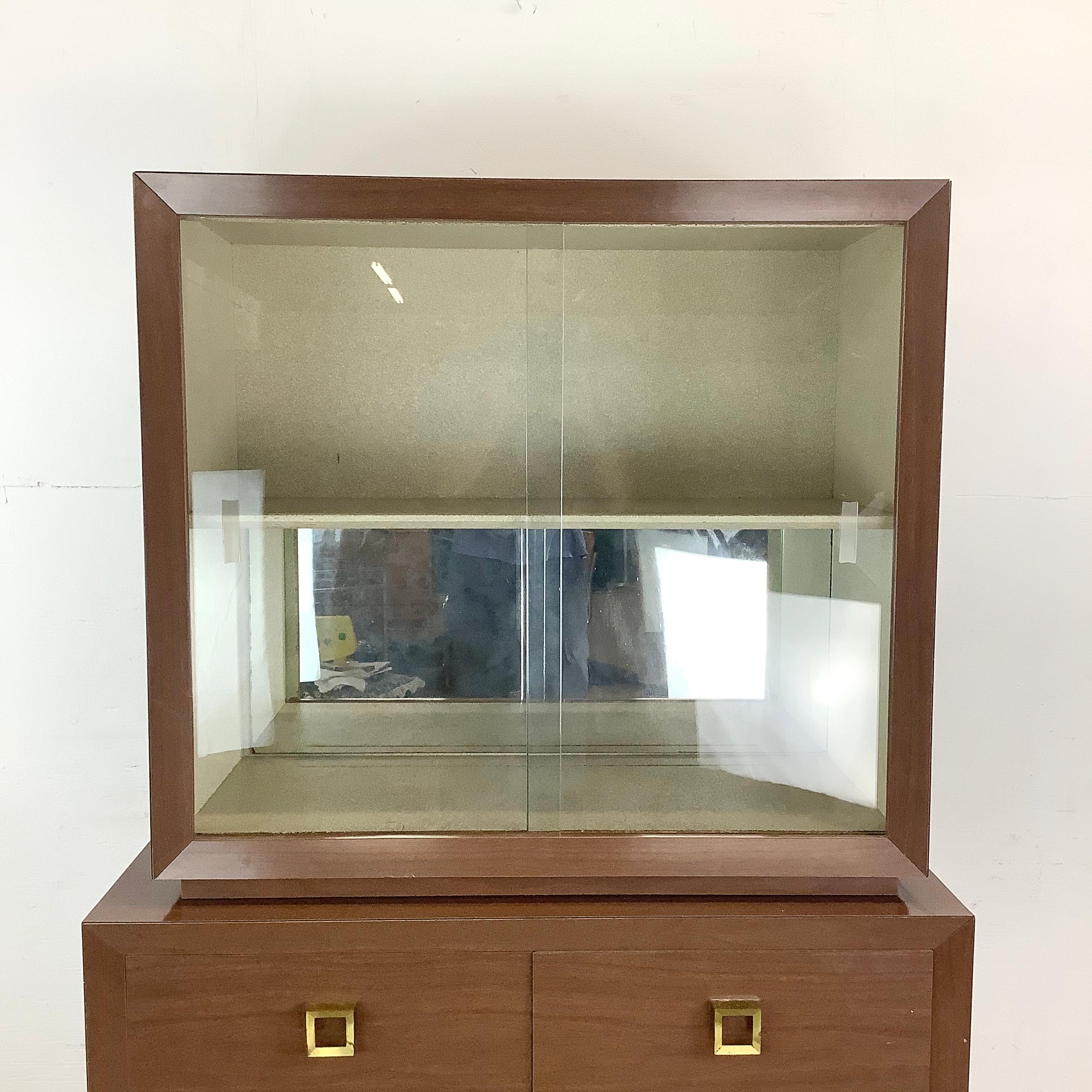 Mid-Century moderno Armadio da esposizione e da stoccaggio di metà secolo in vendita