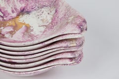 Mid Century Dixie Rett 'Coral Gables' Bowls Set of 8