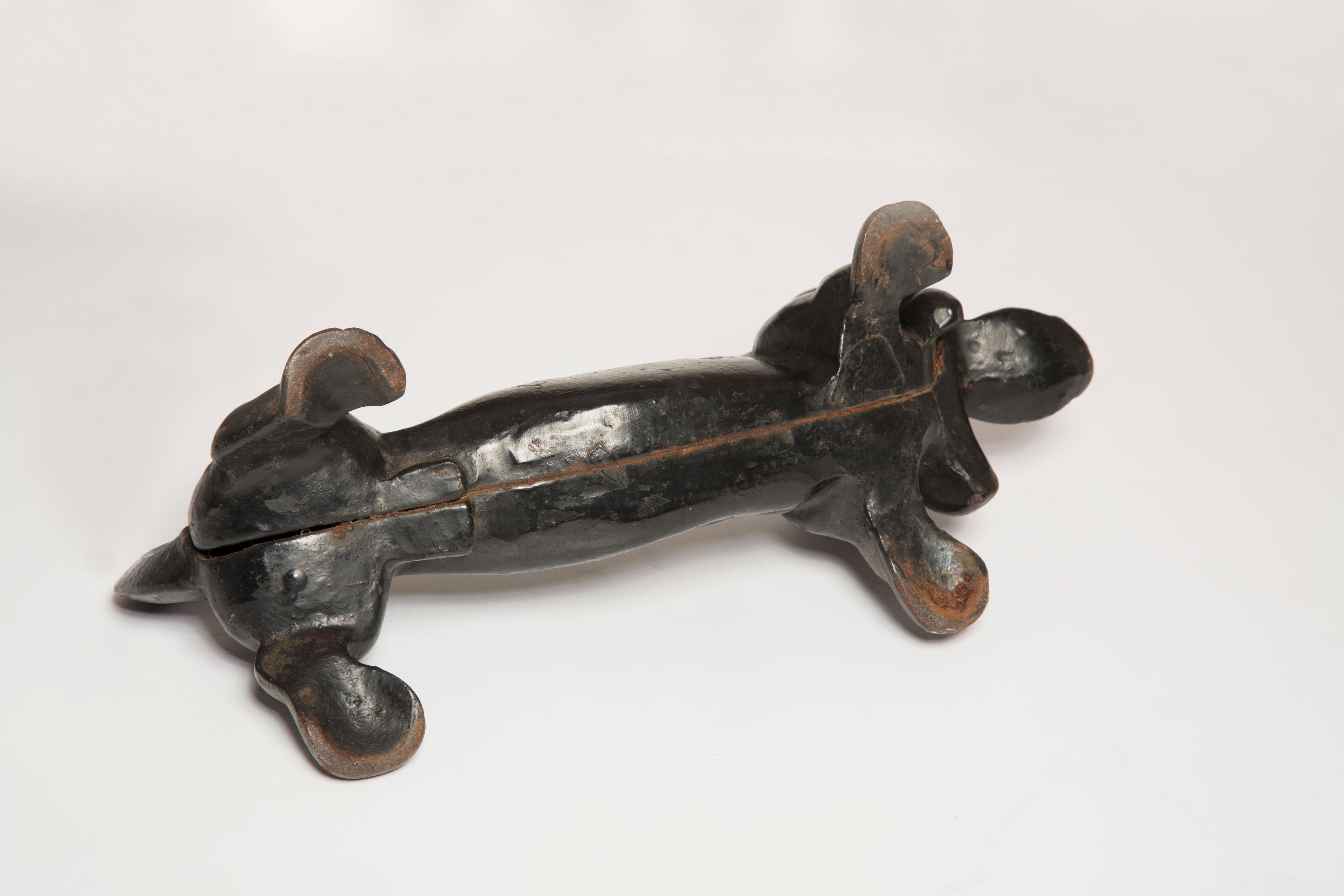 Mid-Century Dog Dachshund Metal Decorative Sculpture, Italy, 1950s 10