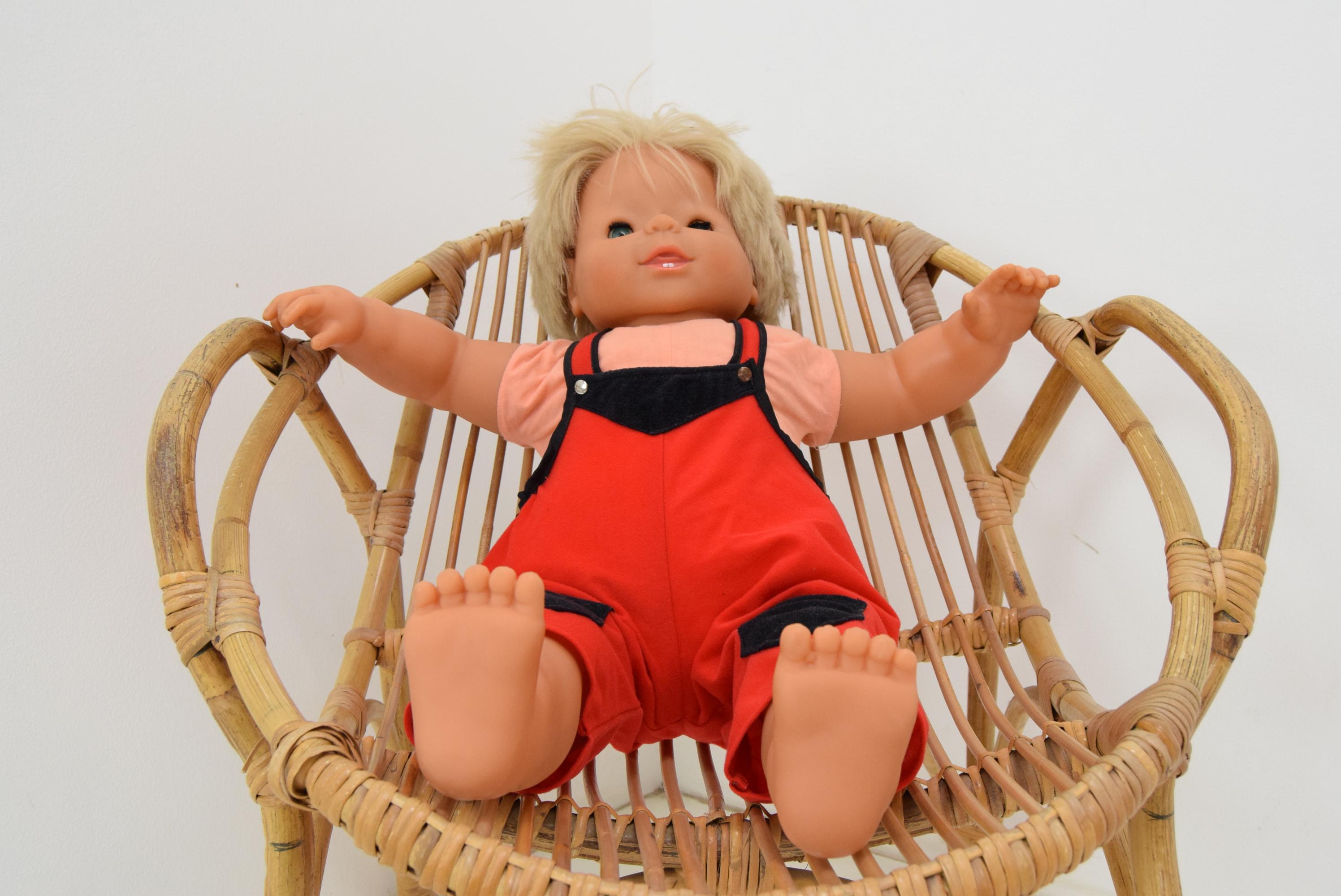 Mid-Century Doll, Czechoslovakia, 1970's For Sale 1