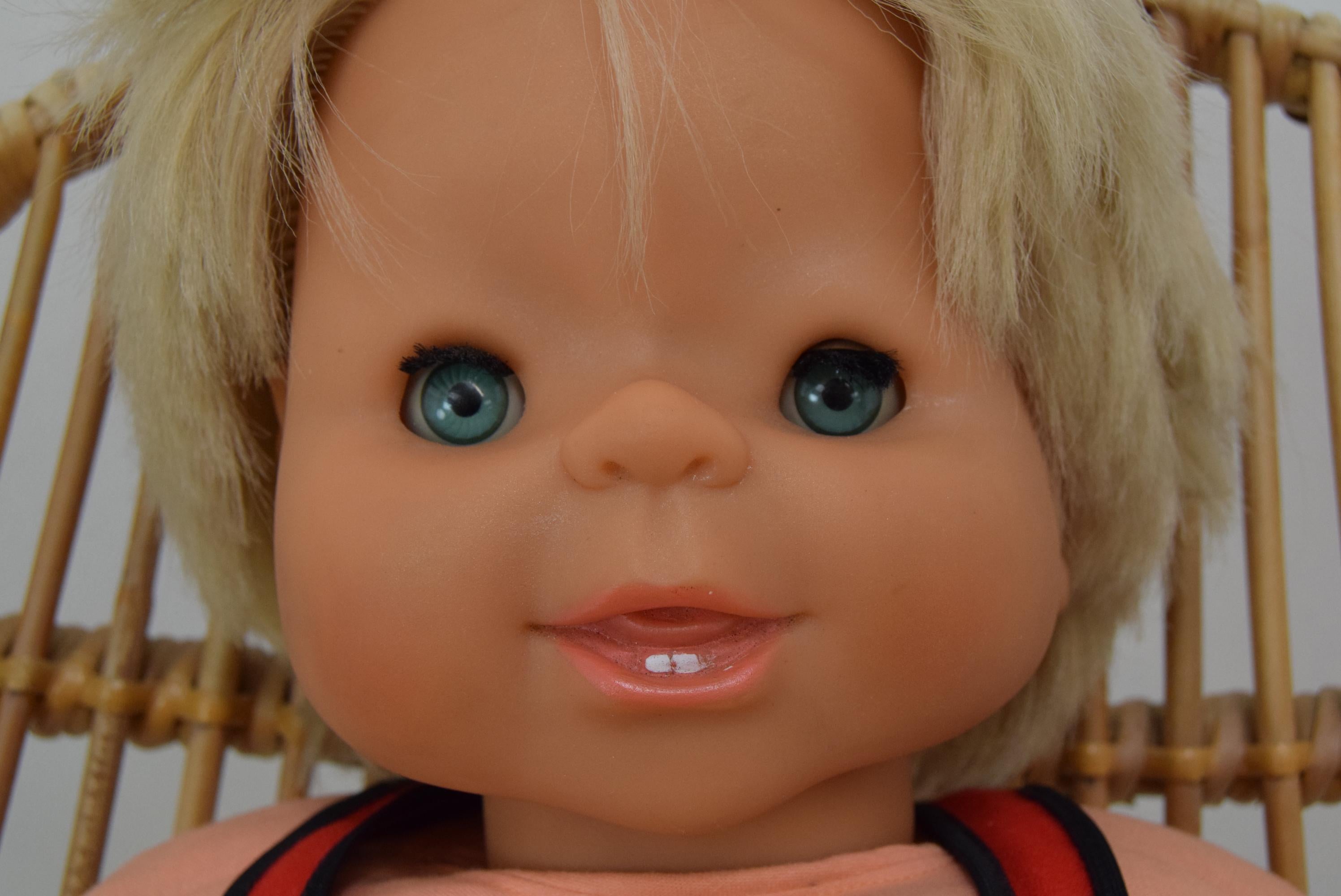 Late 20th Century Mid-Century Doll, Czechoslovakia, 1970's For Sale