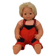 Vintage Mid-Century Doll, Czechoslovakia, 1970's