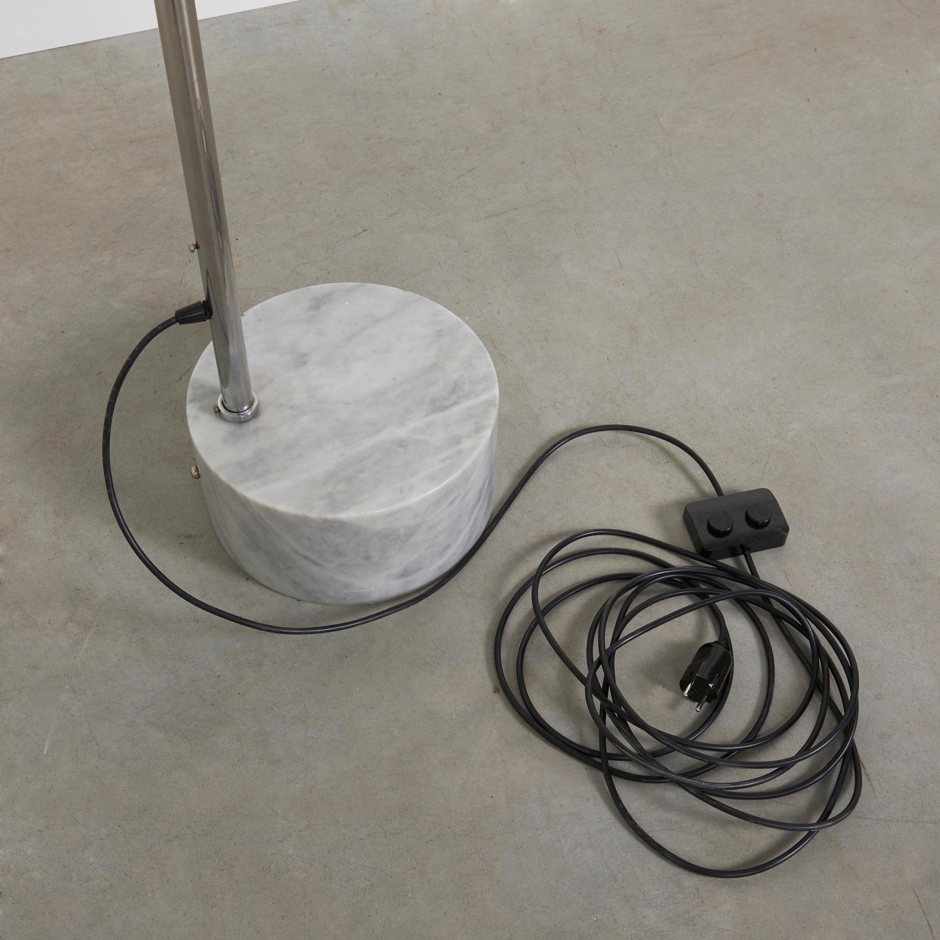 Mid Century Dorée arc floor lamp by Guzzini, Italy 1960s For Sale 3