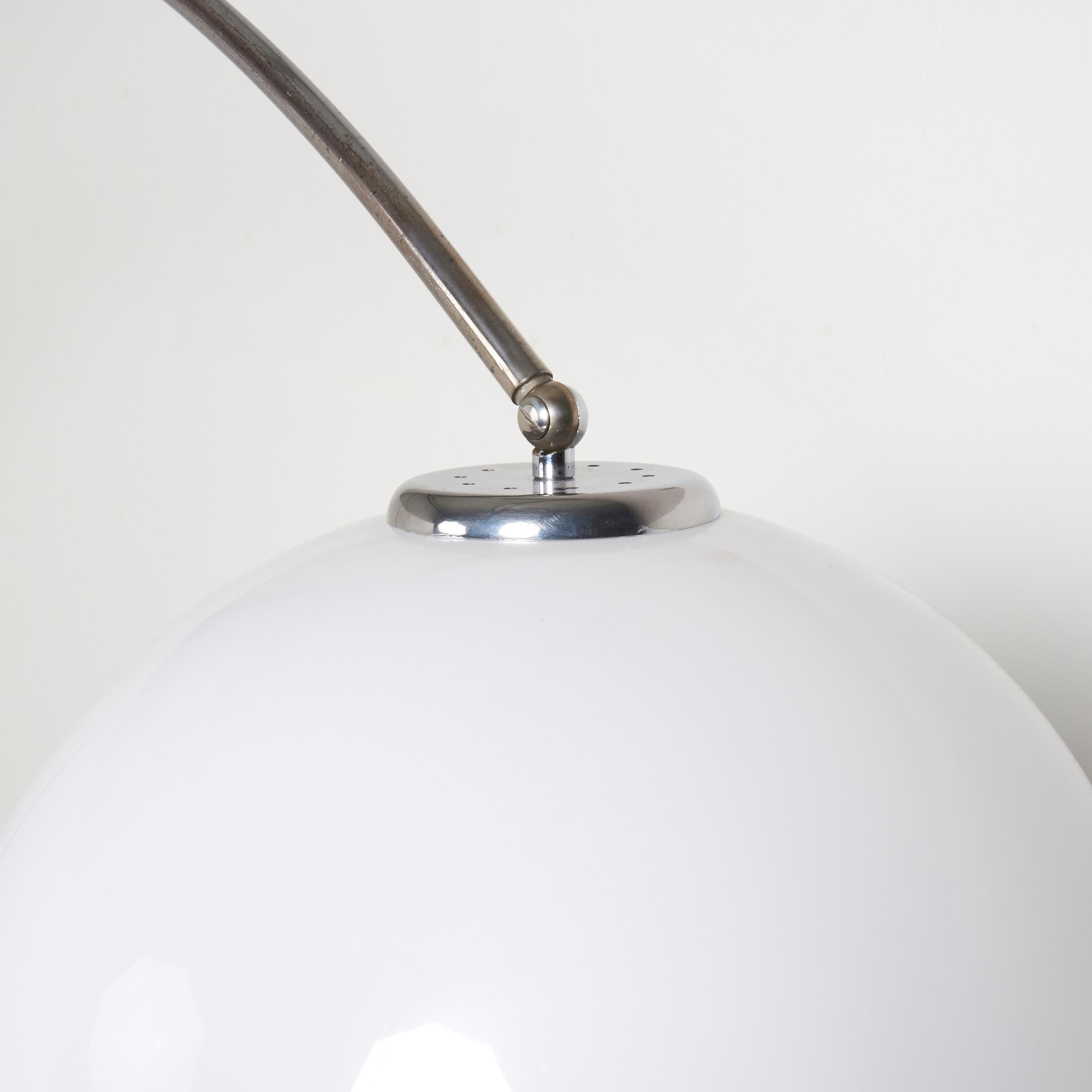 Mid Century Dorée arc floor lamp by Guzzini, Italy 1960s For Sale 6