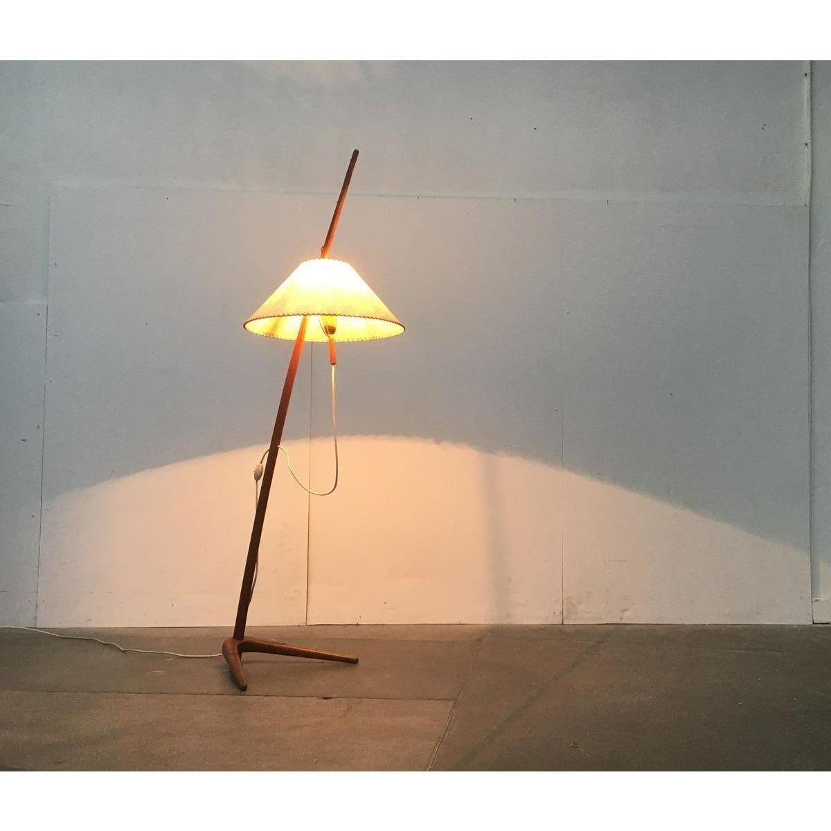 Lampada da terra Dornstab di metà secolo di A. Pöll per Kalmar in vendita 3
