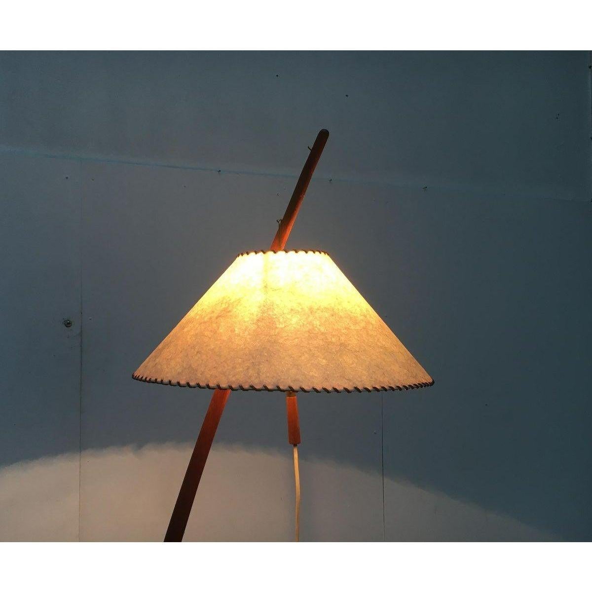 Lampada da terra Dornstab di metà secolo di A. Pöll per Kalmar in vendita 2