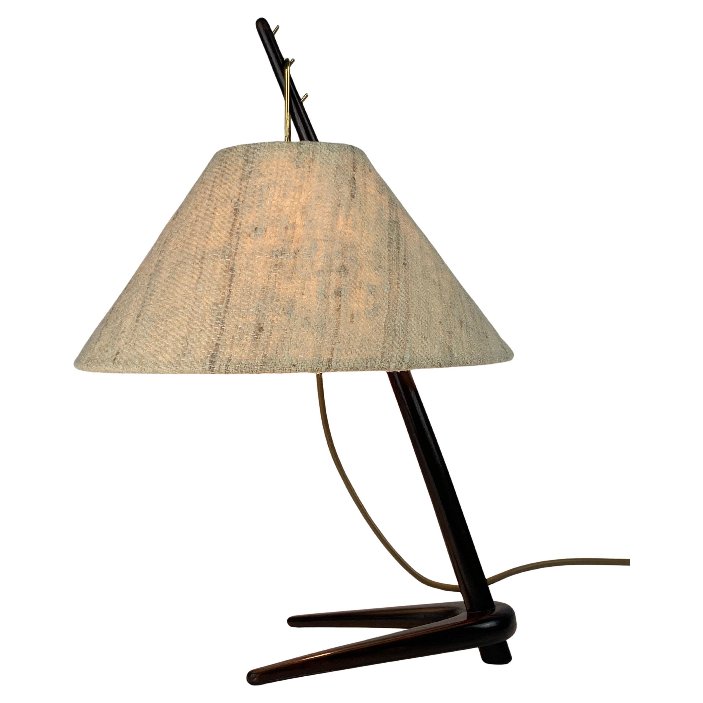 Mid-Century Dornstab table lamp by A. Pöll for Kalmar, 1947