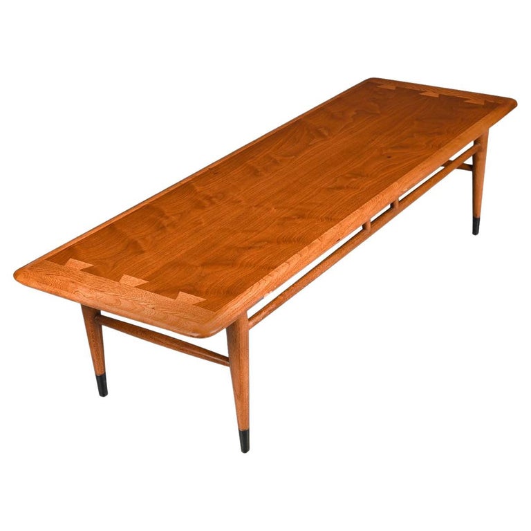 Midcentury Dovetail Coffee Table Lane Acclaim For Sale