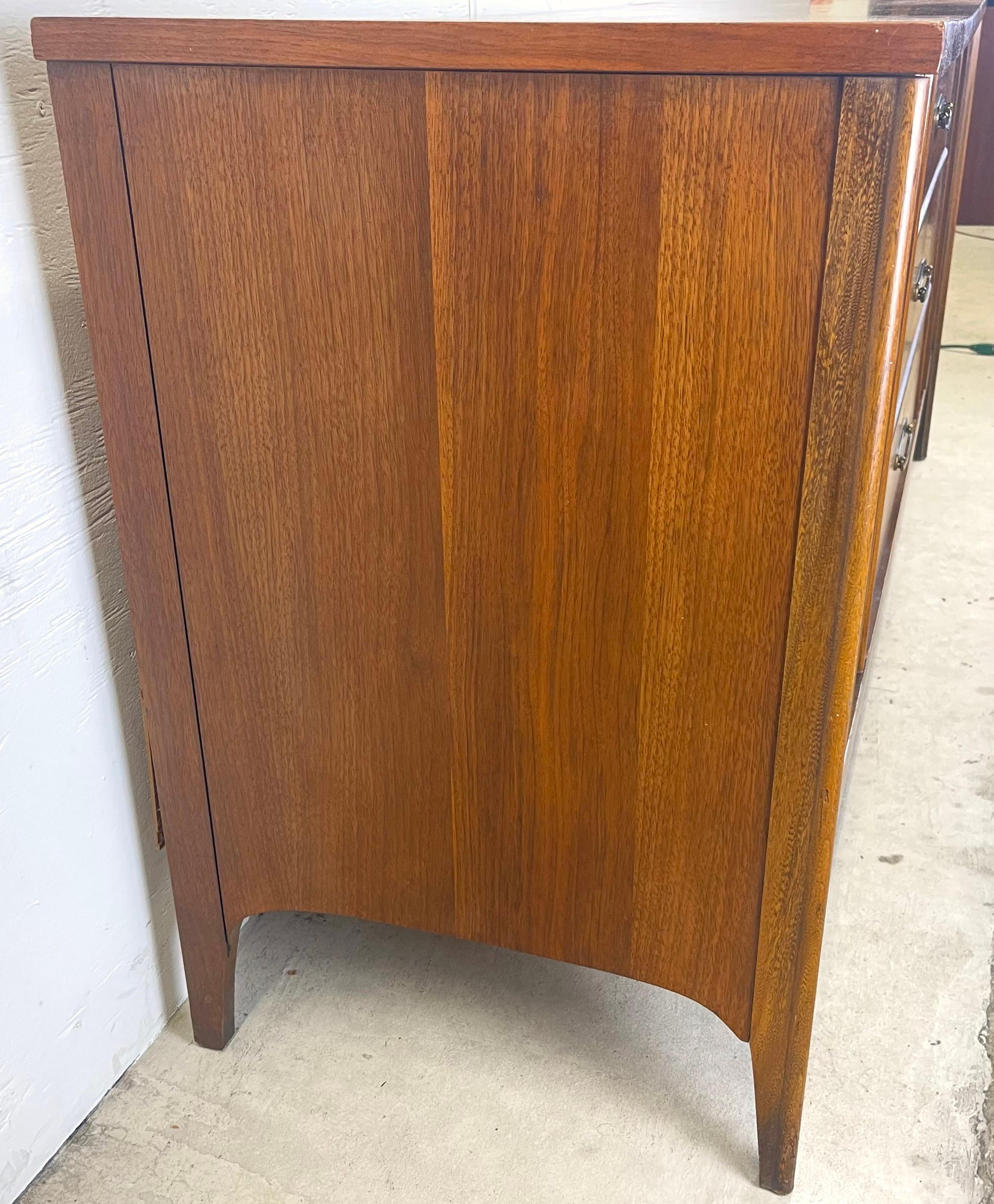 Mid-Century Dresser and Mirror Set by Kent Coffey For Sale 3