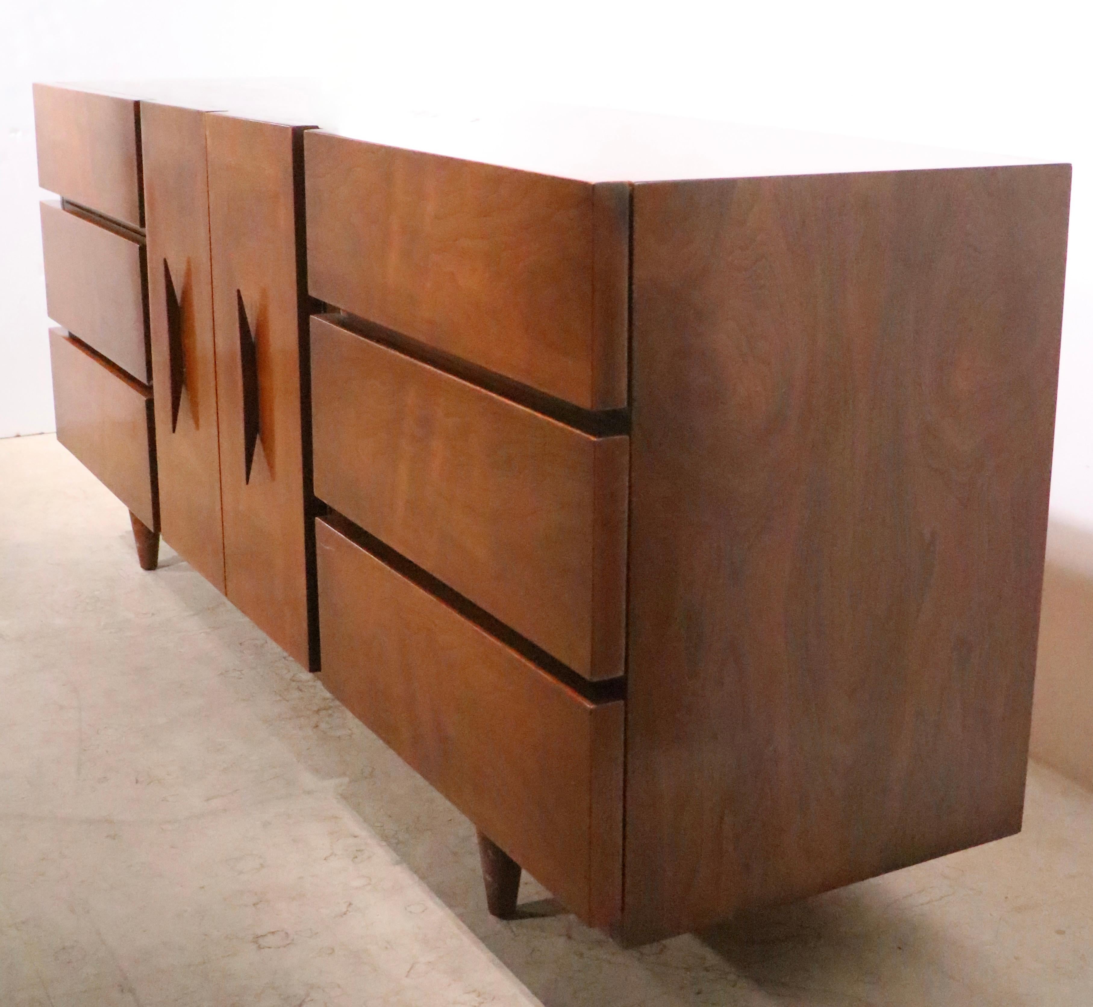 Mid Century Dresser by American of Martinsville, circa 1950s 8