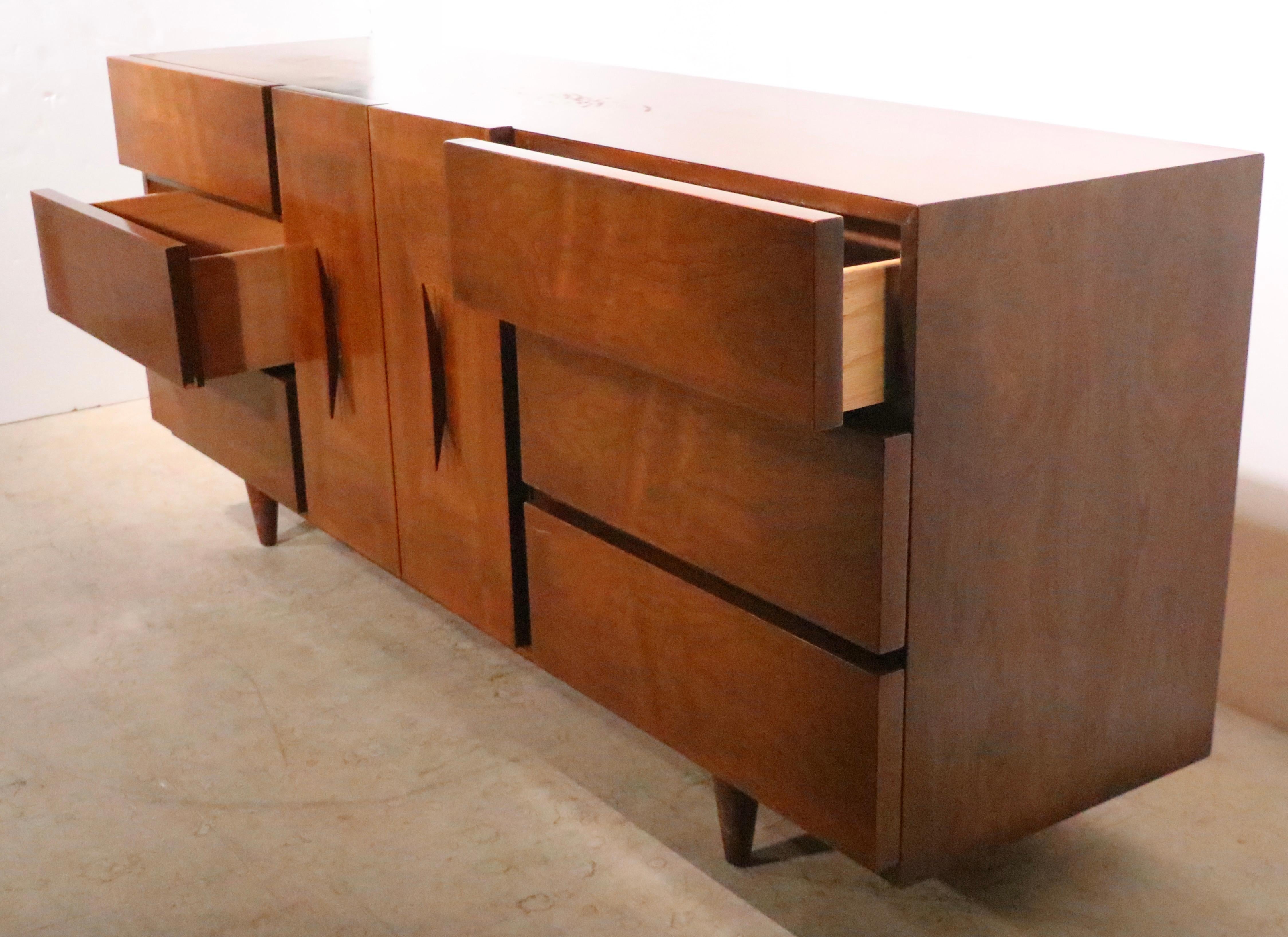 Wood Mid Century Dresser by American of Martinsville, circa 1950s
