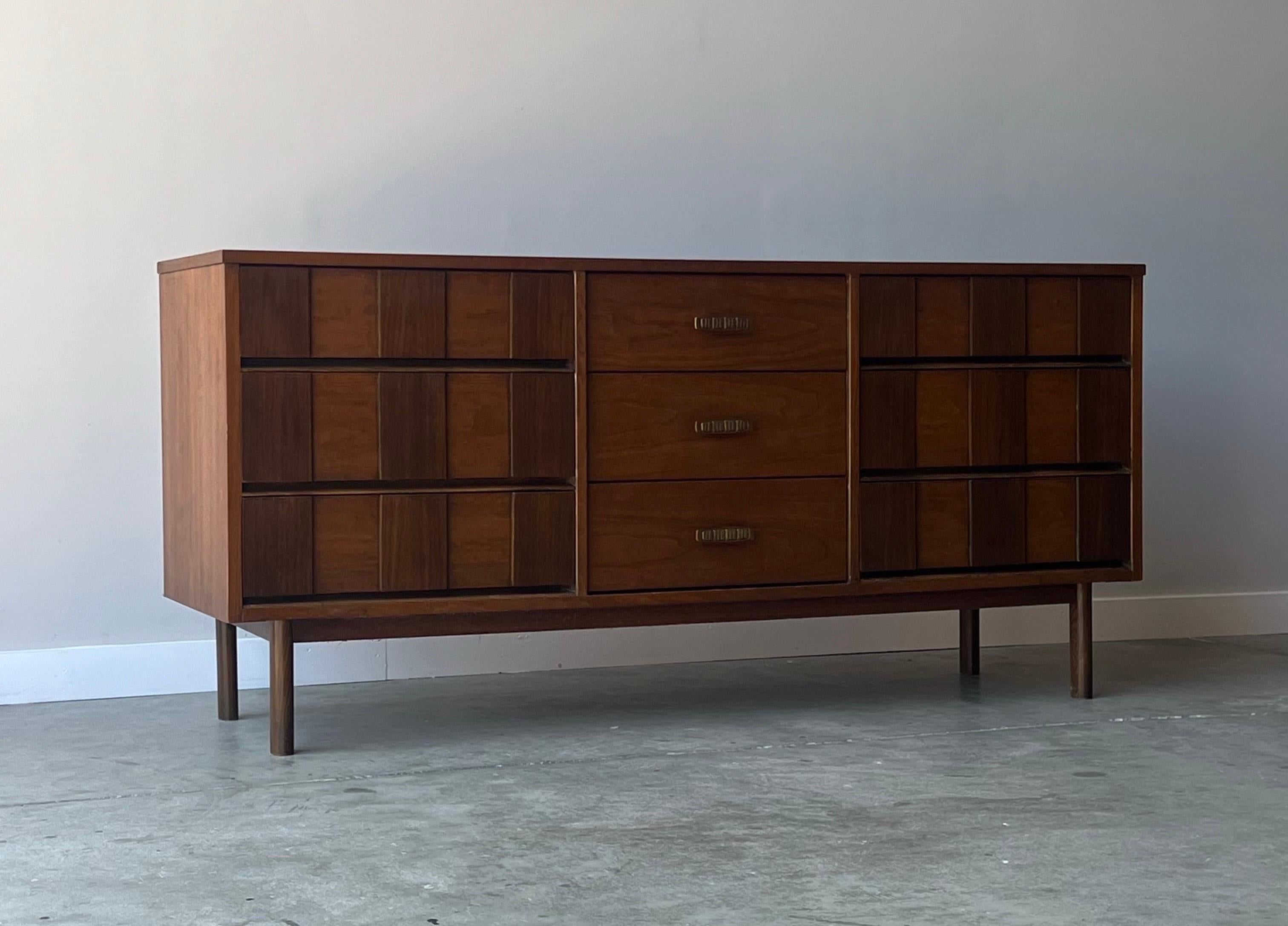 American Mid-Century Dresser by Bassett