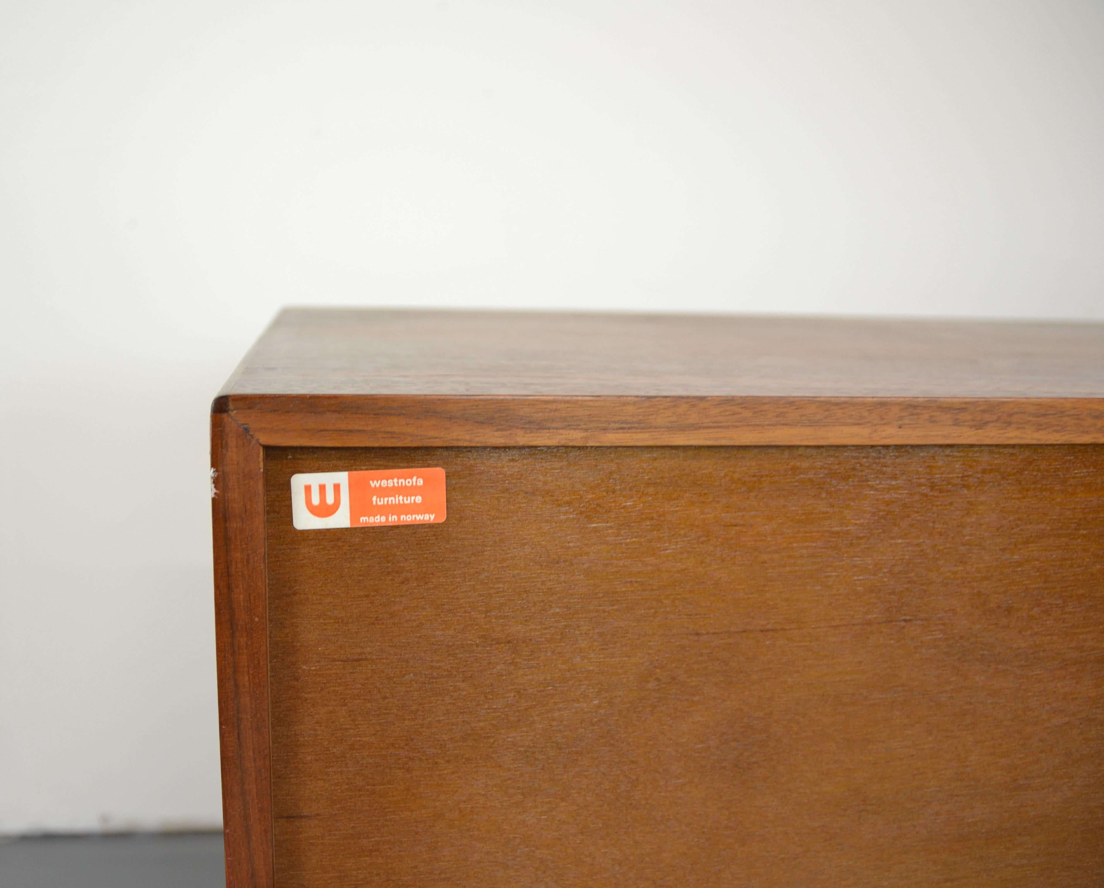 Norwegian Mid-Century Dresser by Westnofa For Sale