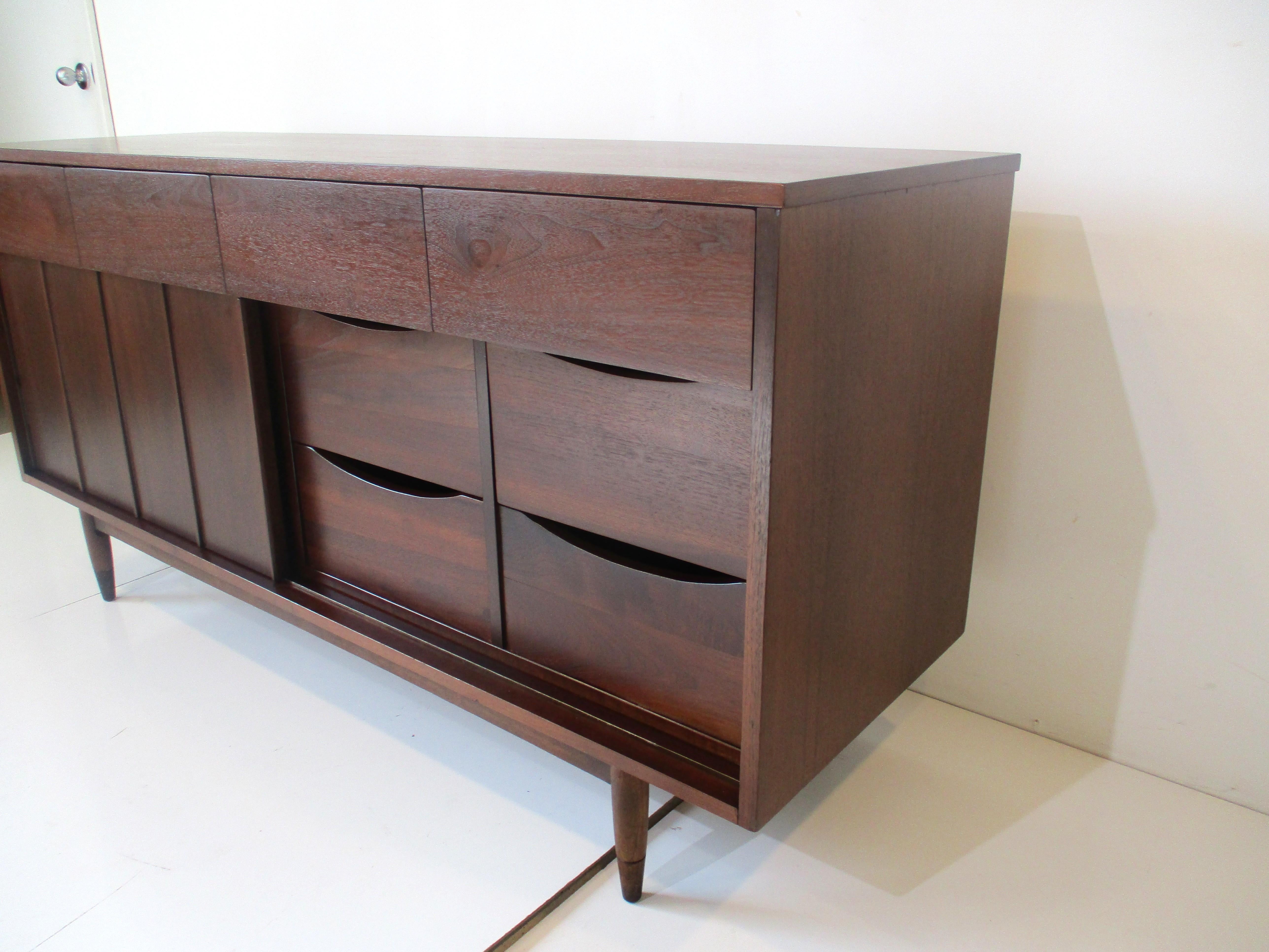 20th Century Mid Century Dresser / Credenza by Mainline Modern in the Style of Heritage