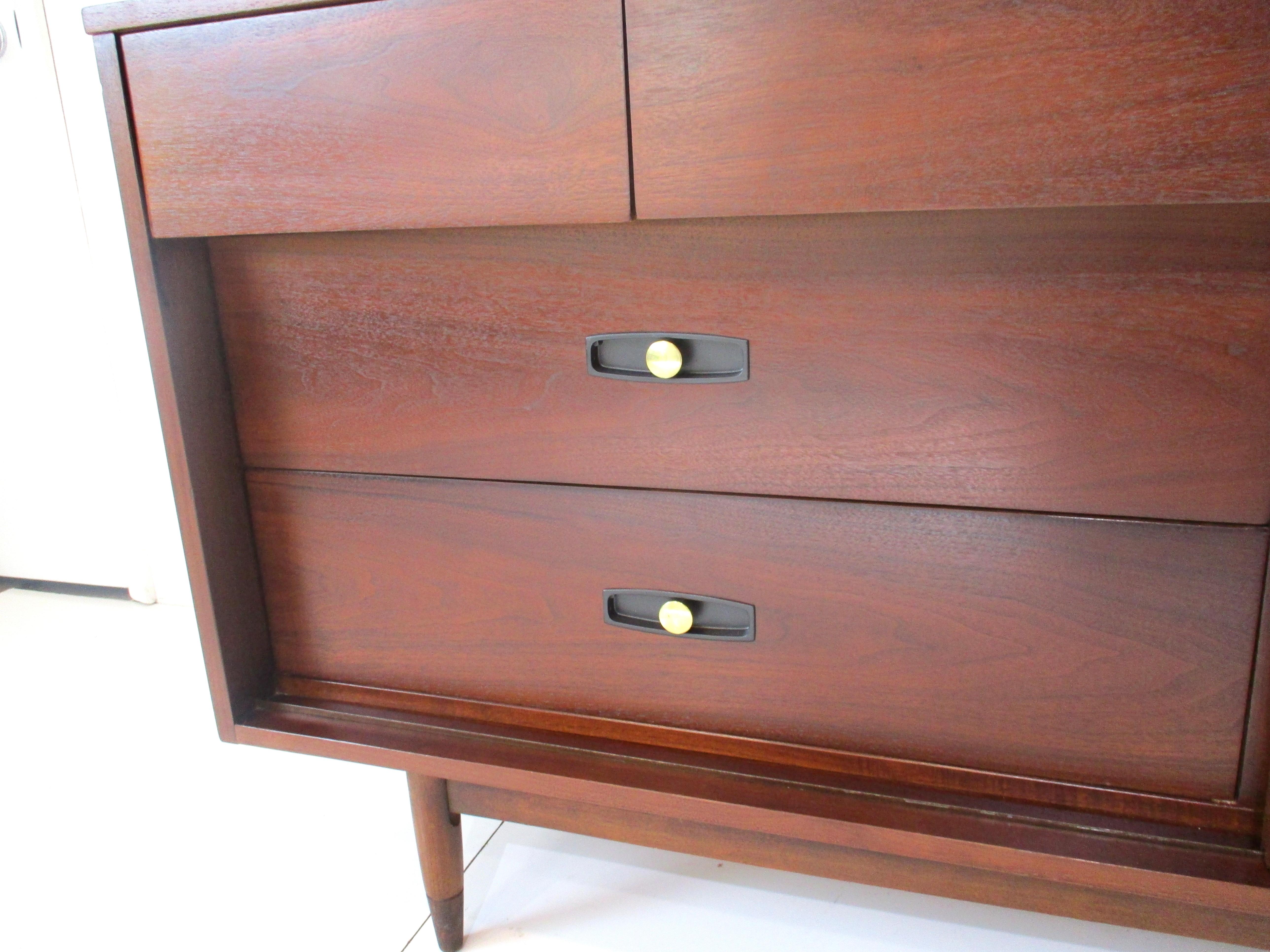 Mid Century Dresser / Credenza by Mainline Modern in the Style of Heritage 2