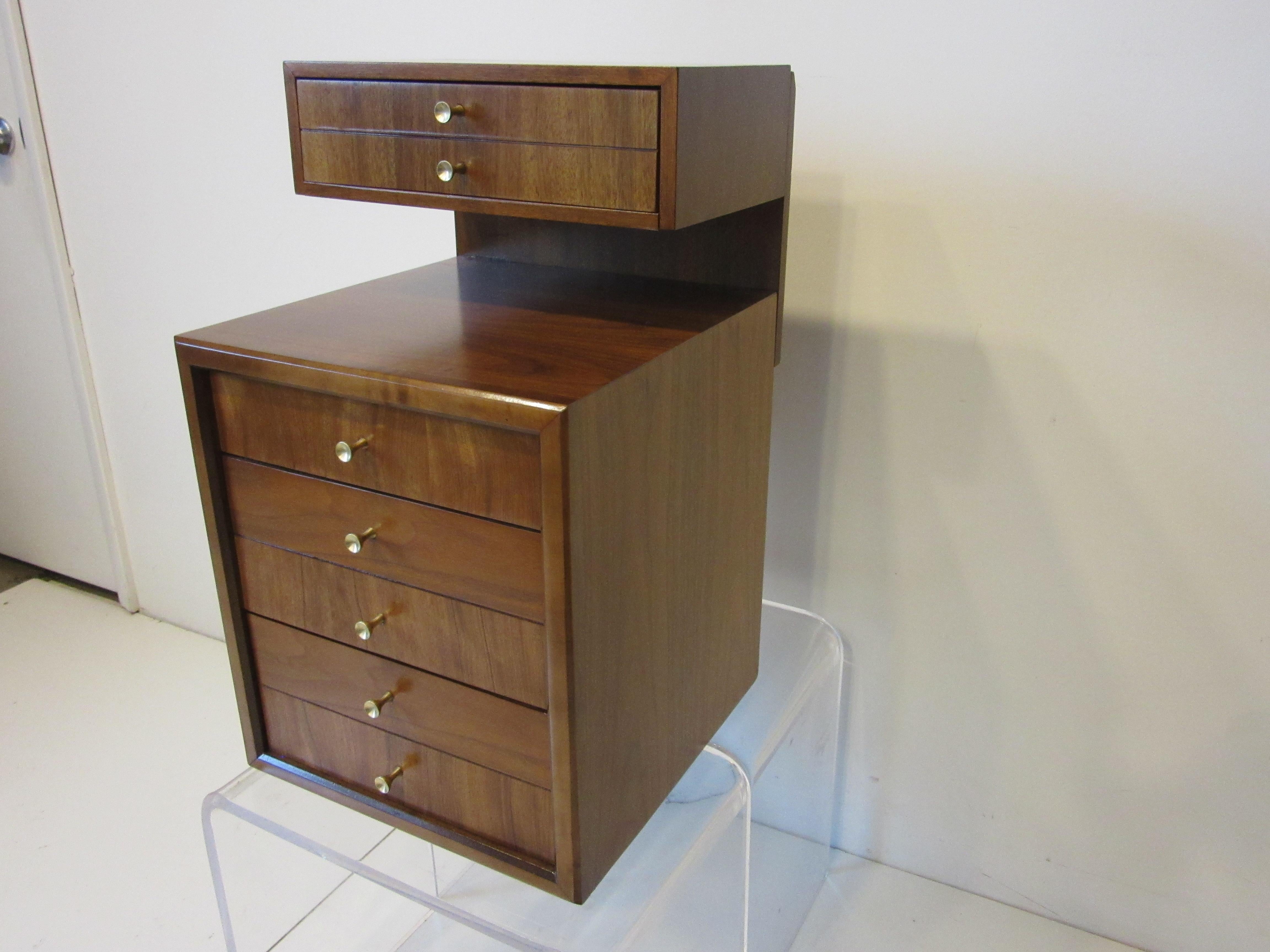 mid century jewelry armoire