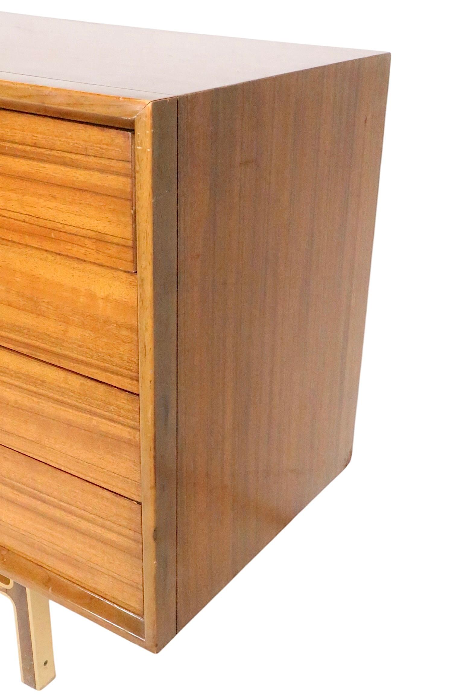 Mid Century Dresser with Twelve Drawers For Sale 10