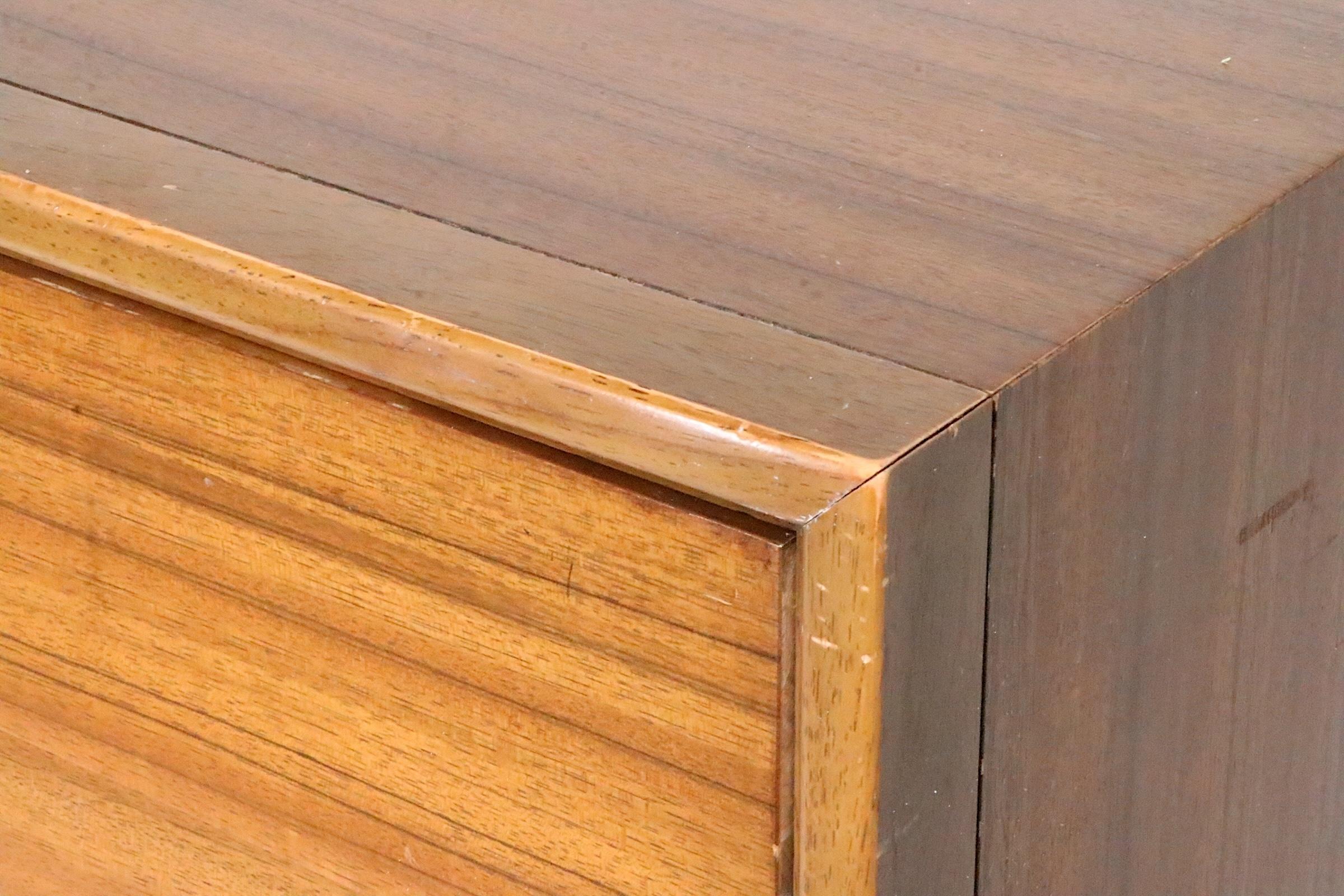 Mid Century Dresser with Twelve Drawers For Sale 11