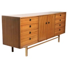 Mid Century Kommode mit zwölf Schubladen